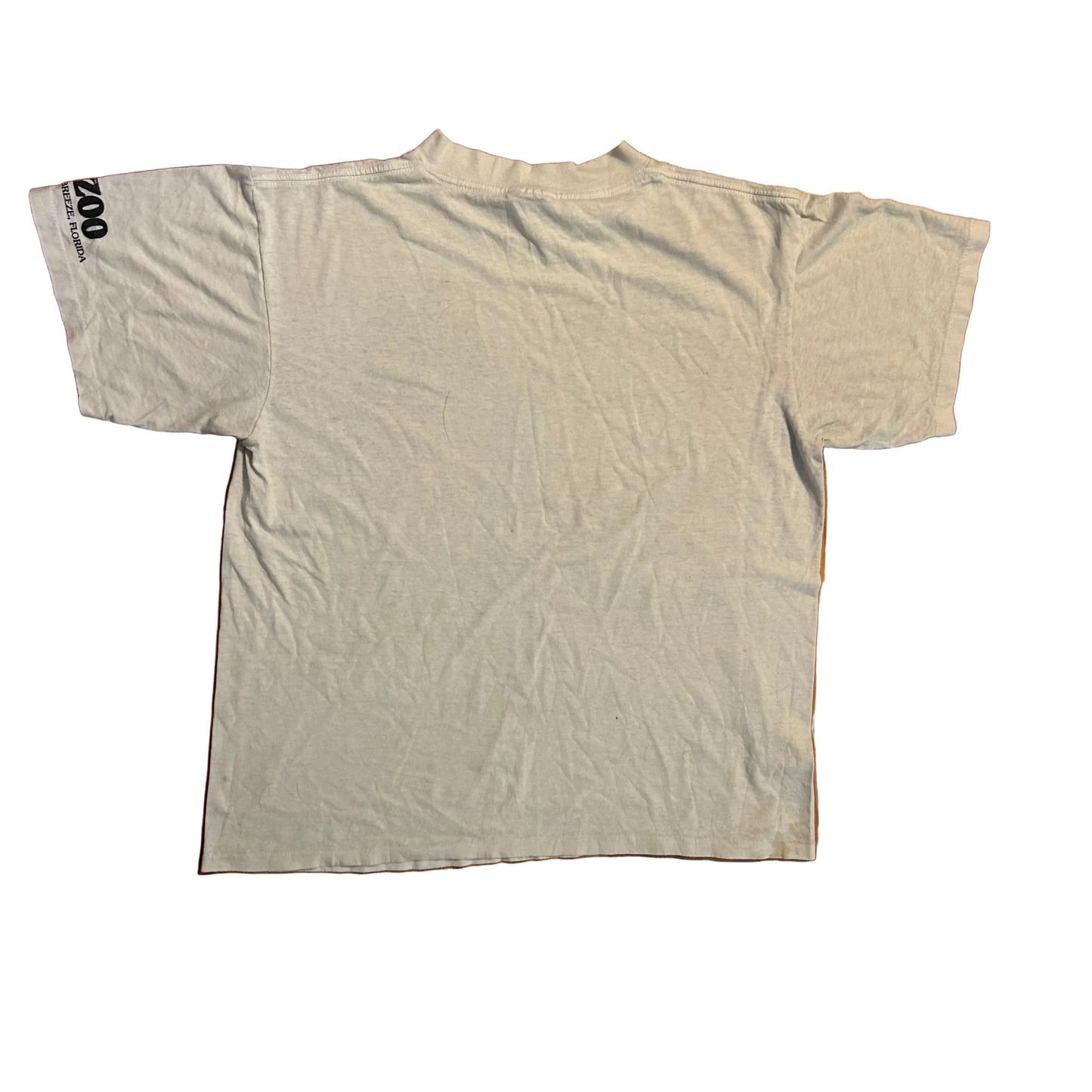 80/90's Earph Day is Every Day Nature National Wildlife Federation Earth White Tshirt - Medium - 20" x 23.5"