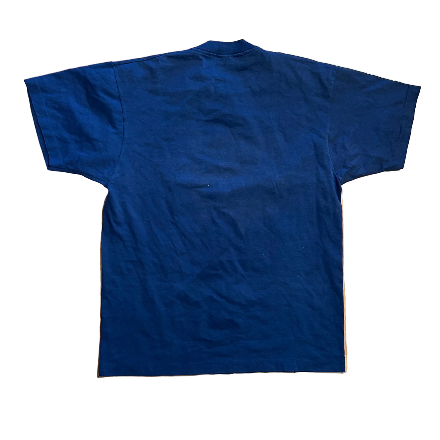 90's Screen Stars The Statlers Navy Tshirt - Medium - 21" x 29"
