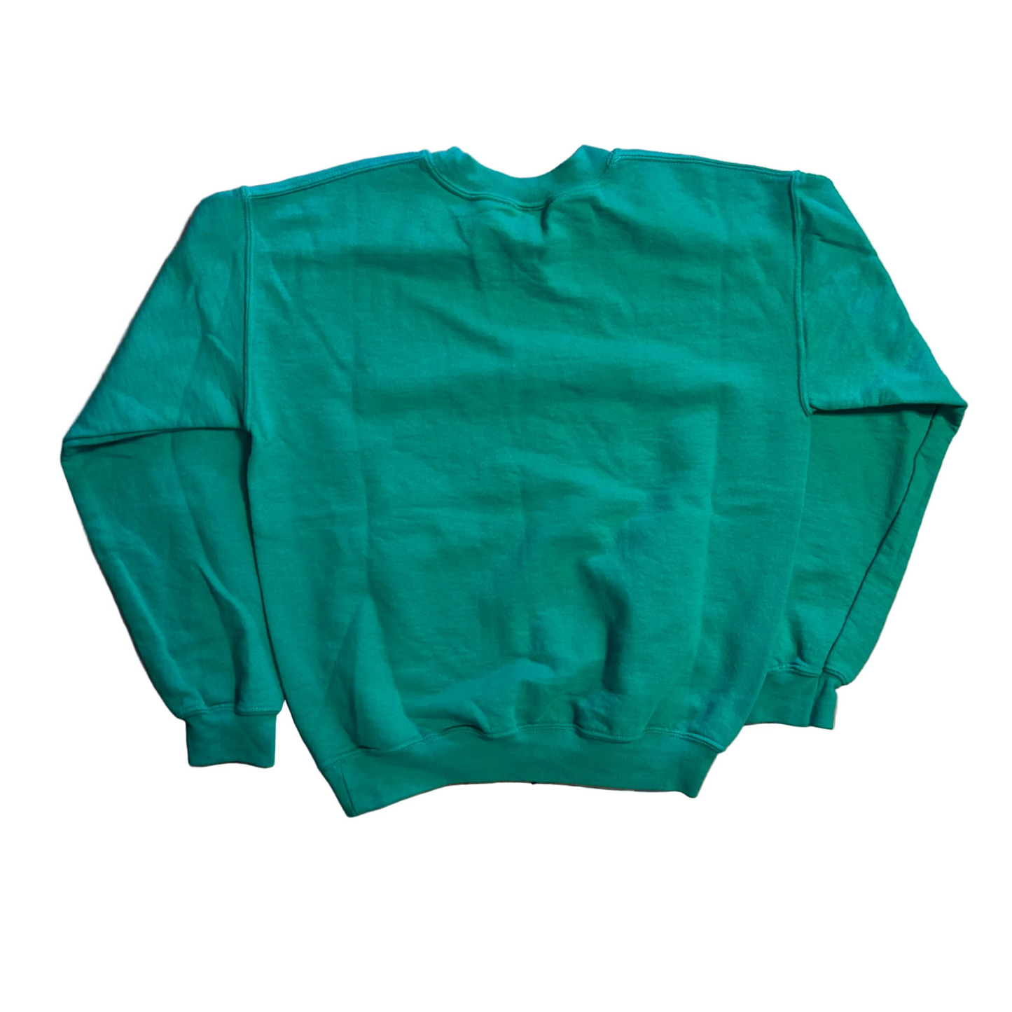 Green Blank Crewneck Sweatshirt - Medium - 20" x 23"