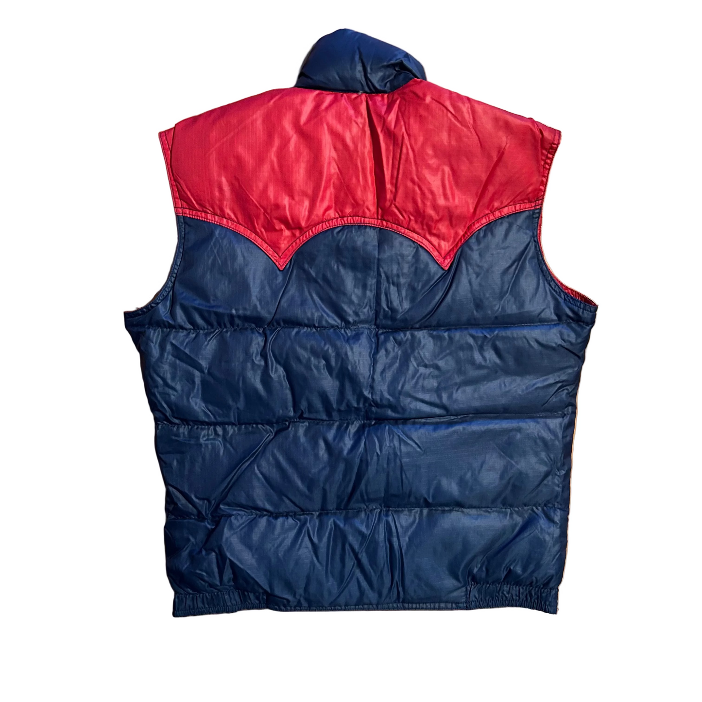 80's Ski Daddle Pack in Puffer Vest Zip Up - Large - 22" x 24"