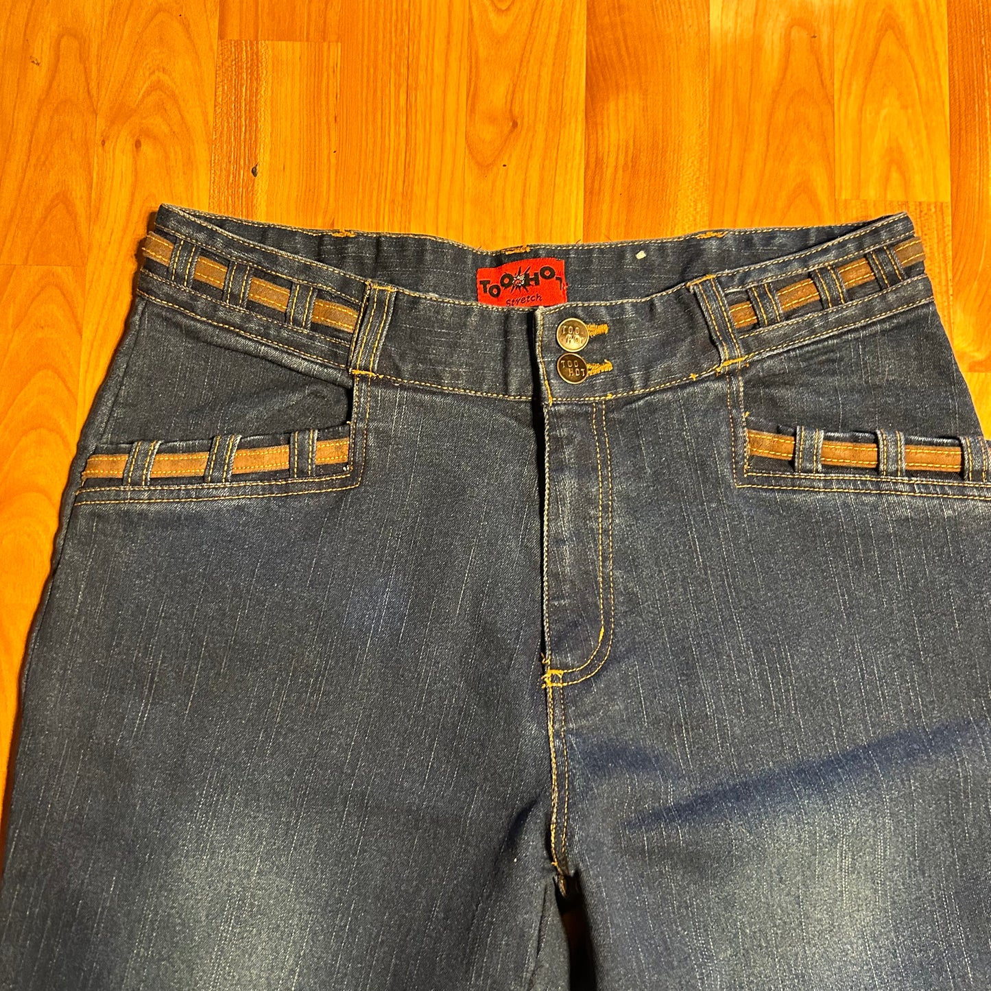 Too Hot Stretch Jeans Denim - Tagged 10 - 30" x 30"