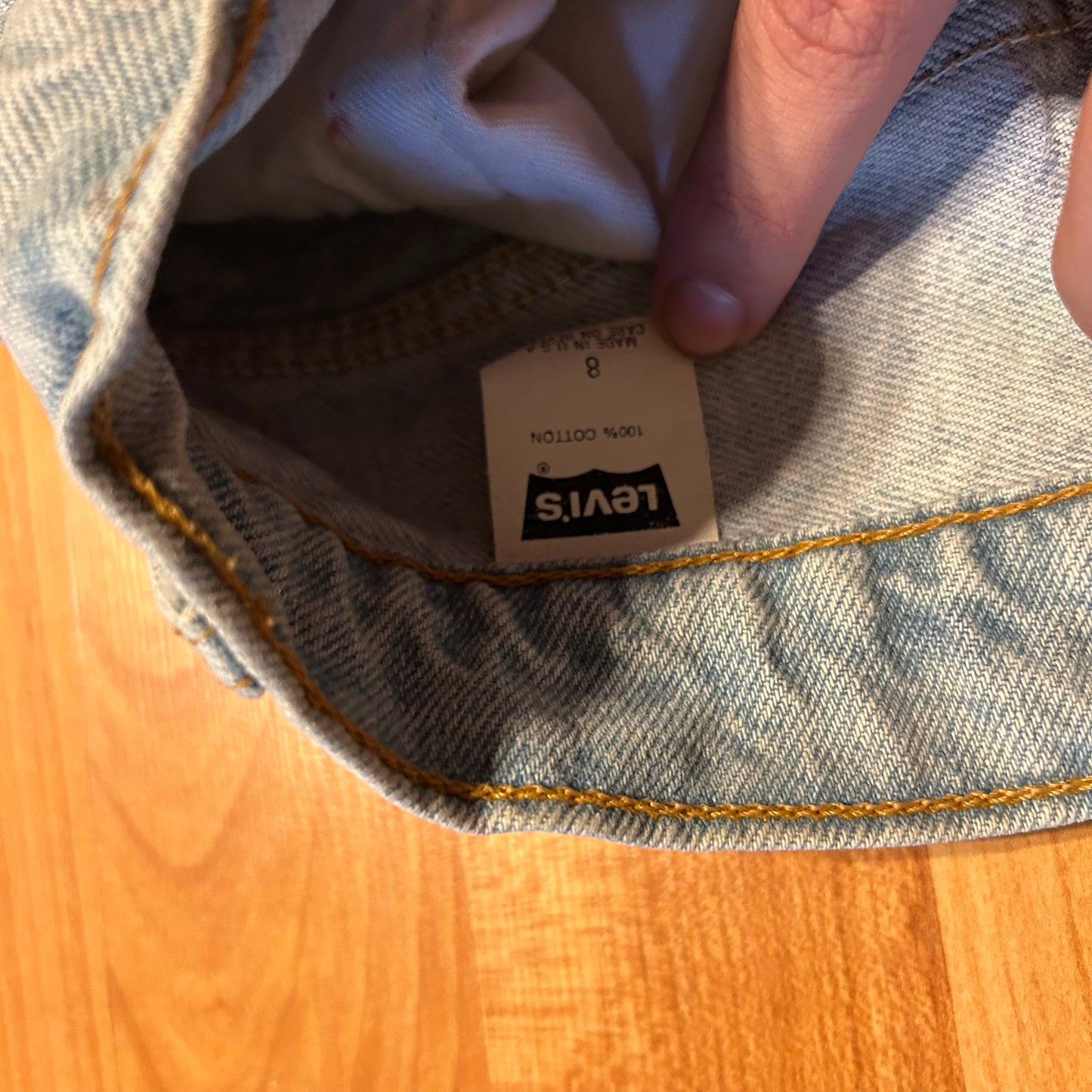 Levi 550 Denim Jeans - Tagged 8 - 26" x 31.5"