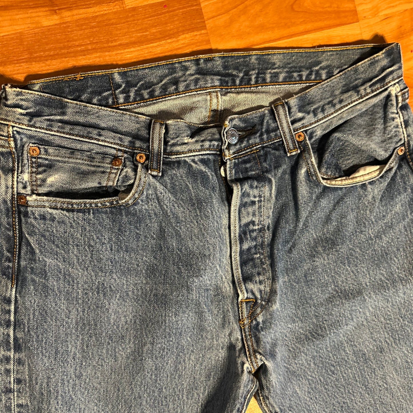 Levi 501 Denim Jeans - 32" x 31.5"