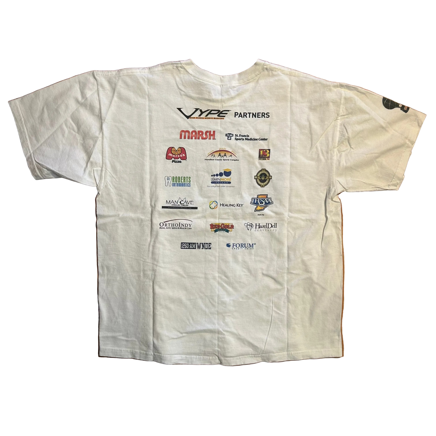 Vype High School Sports Magazine White Tshirt - Large - 23" x 29"