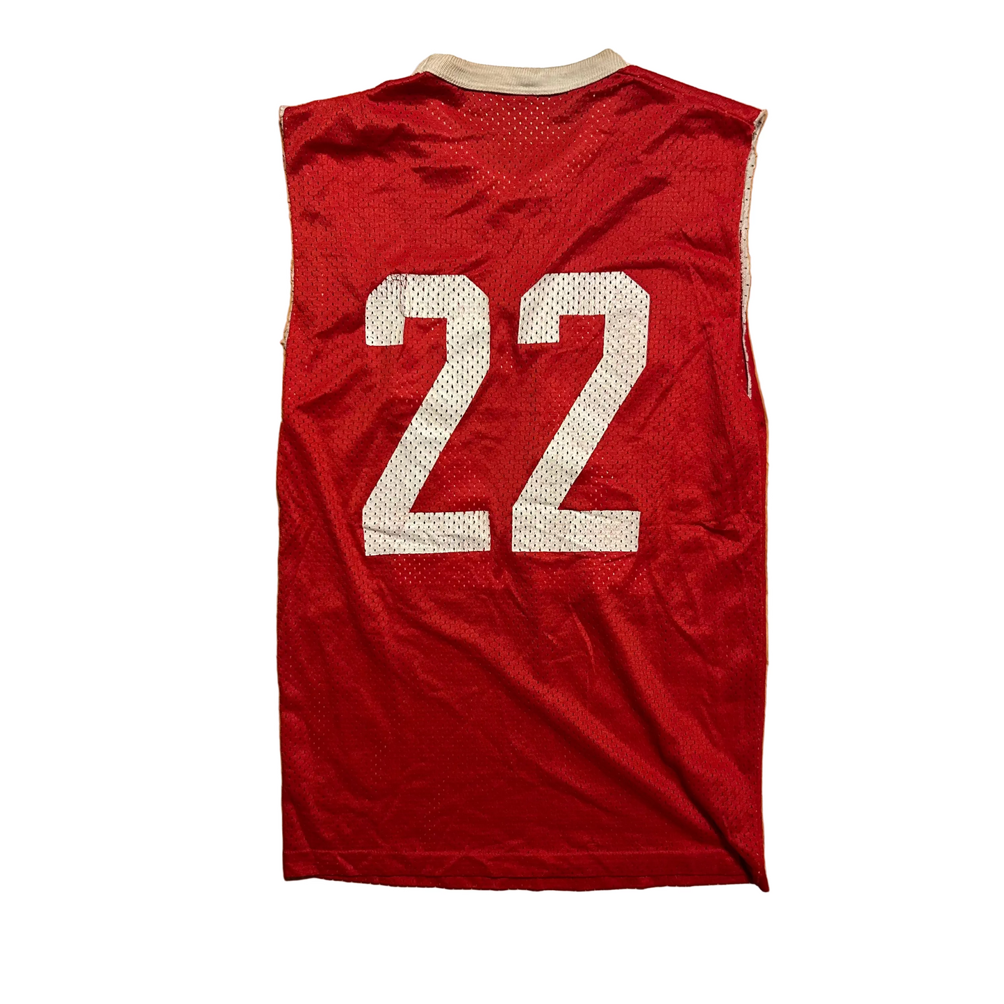 22 Red Basketball Jersey - XSmall - 17” x 27”