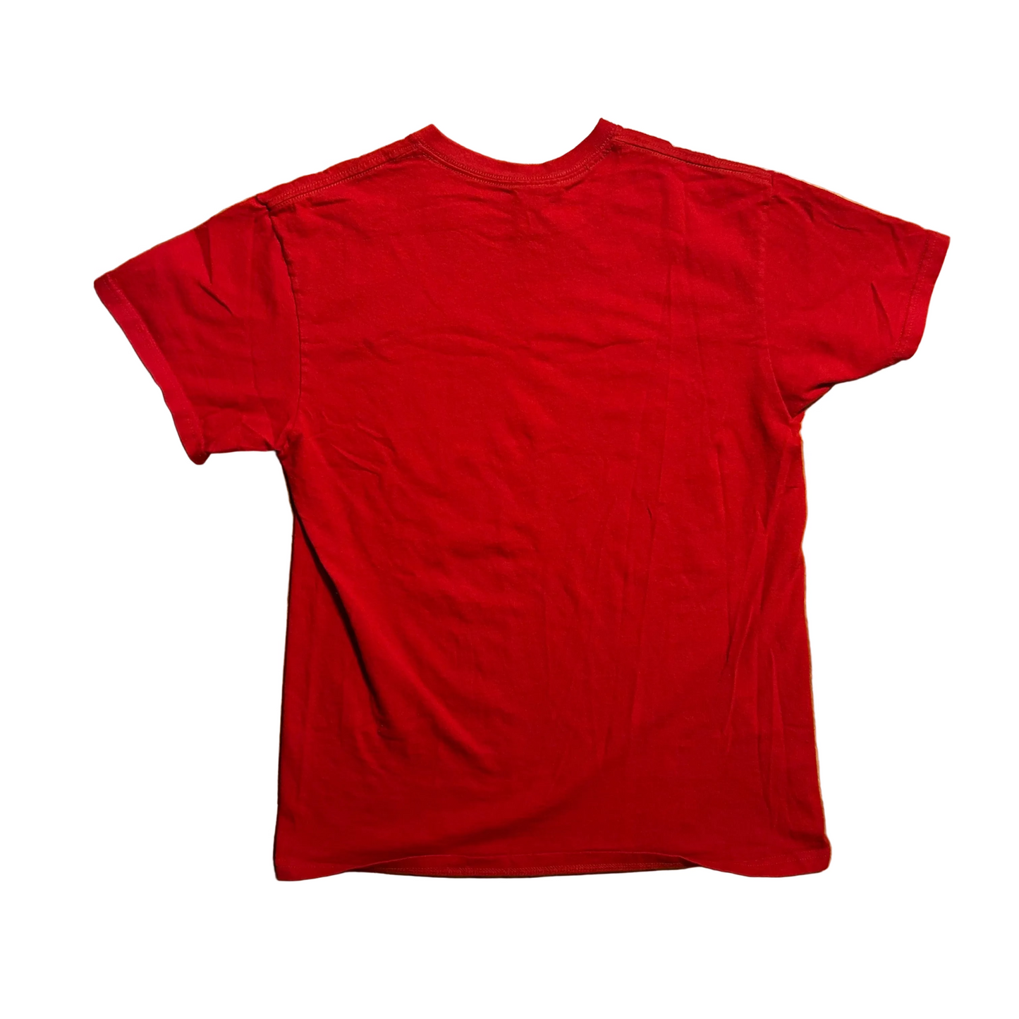 Chicago Bulls NBA Basketball Red Tshirt - Small - 18" x 27"