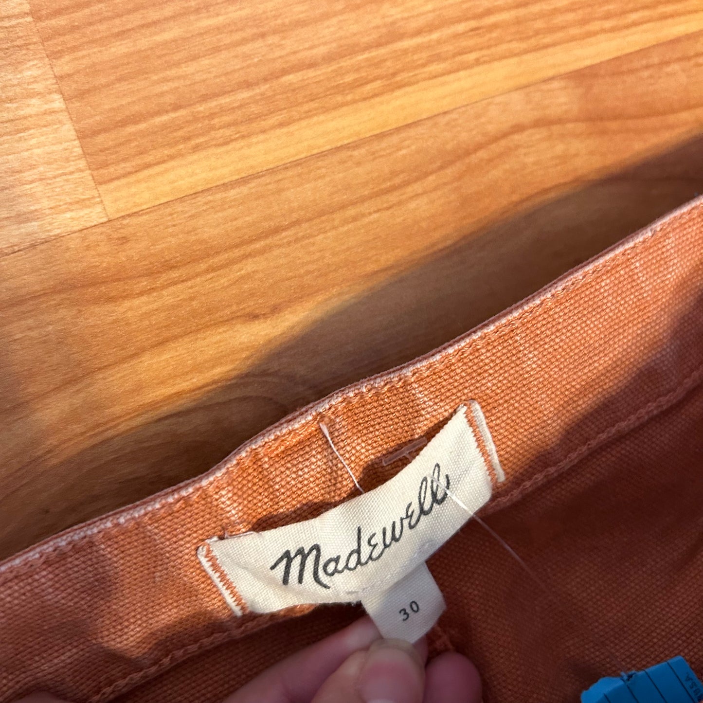 Madewell Peach Denim Jean Pants - 32" x 24.5"