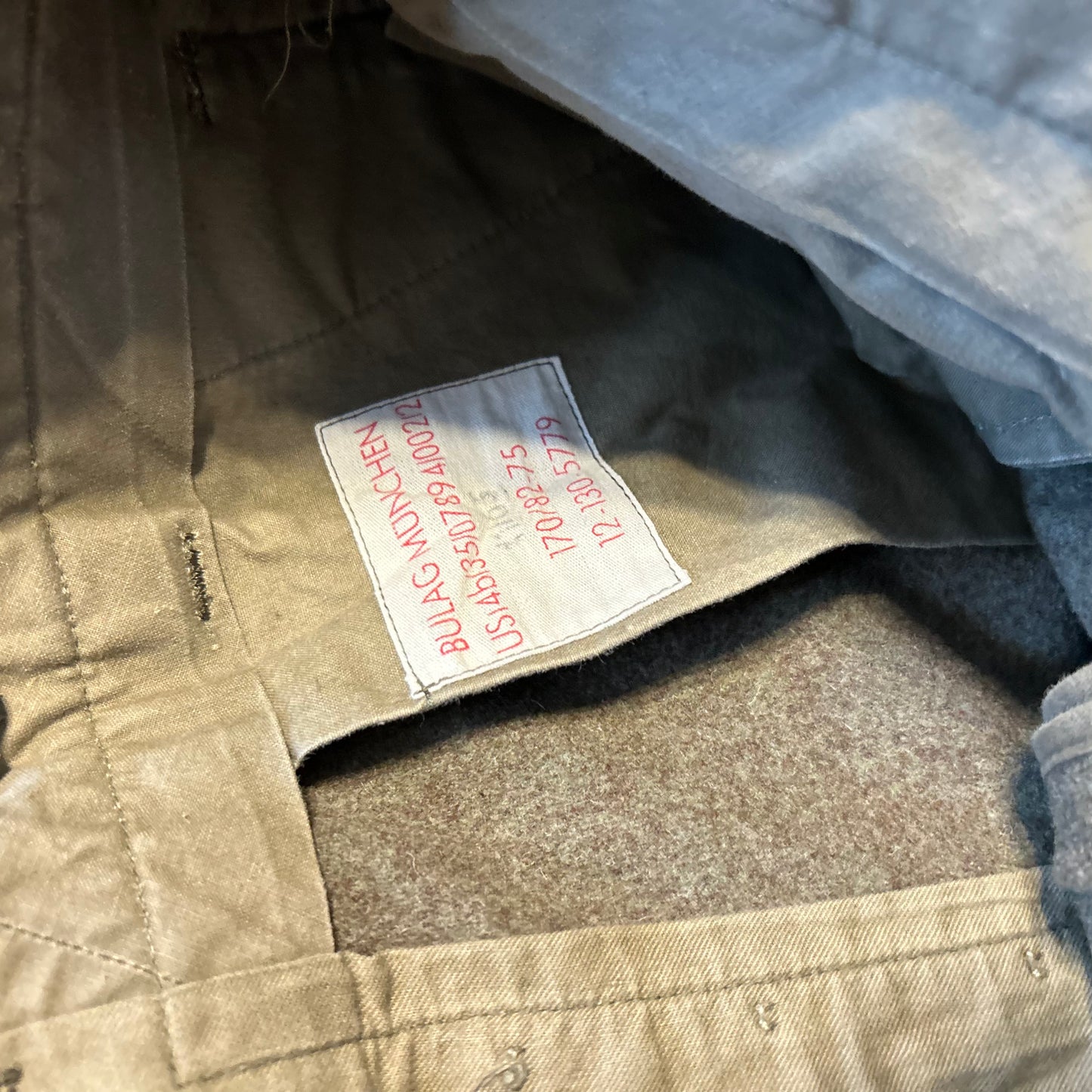 70's German Military Heavy Duty Cargo Pants - 32" x 29.5"