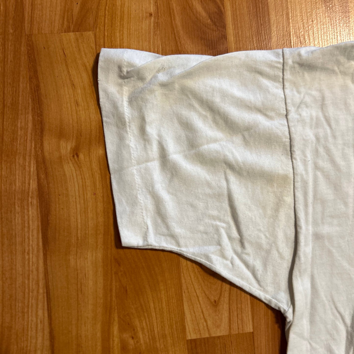 90's Cheer White Tshirt - Medium - 20" x 27"