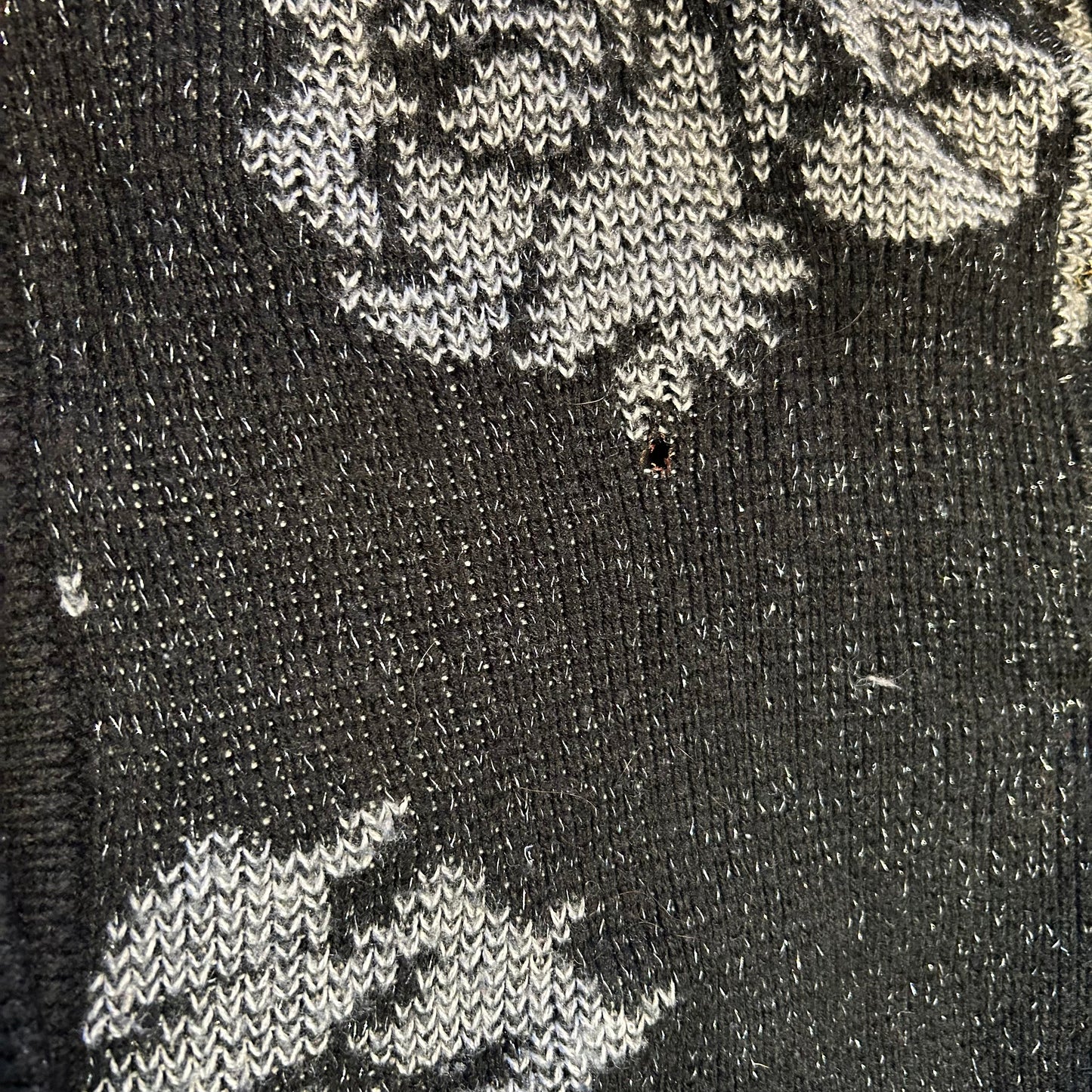 90's Bramble Lane Lined Knit Acrylic Cardigan Sweater - XLarge - 24" x 28.5"