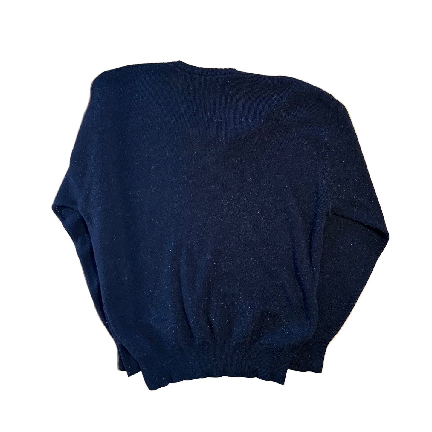 90's Par Four Arizona Acrylic VNeck Black Sweater - XLarge - 24" x 25"