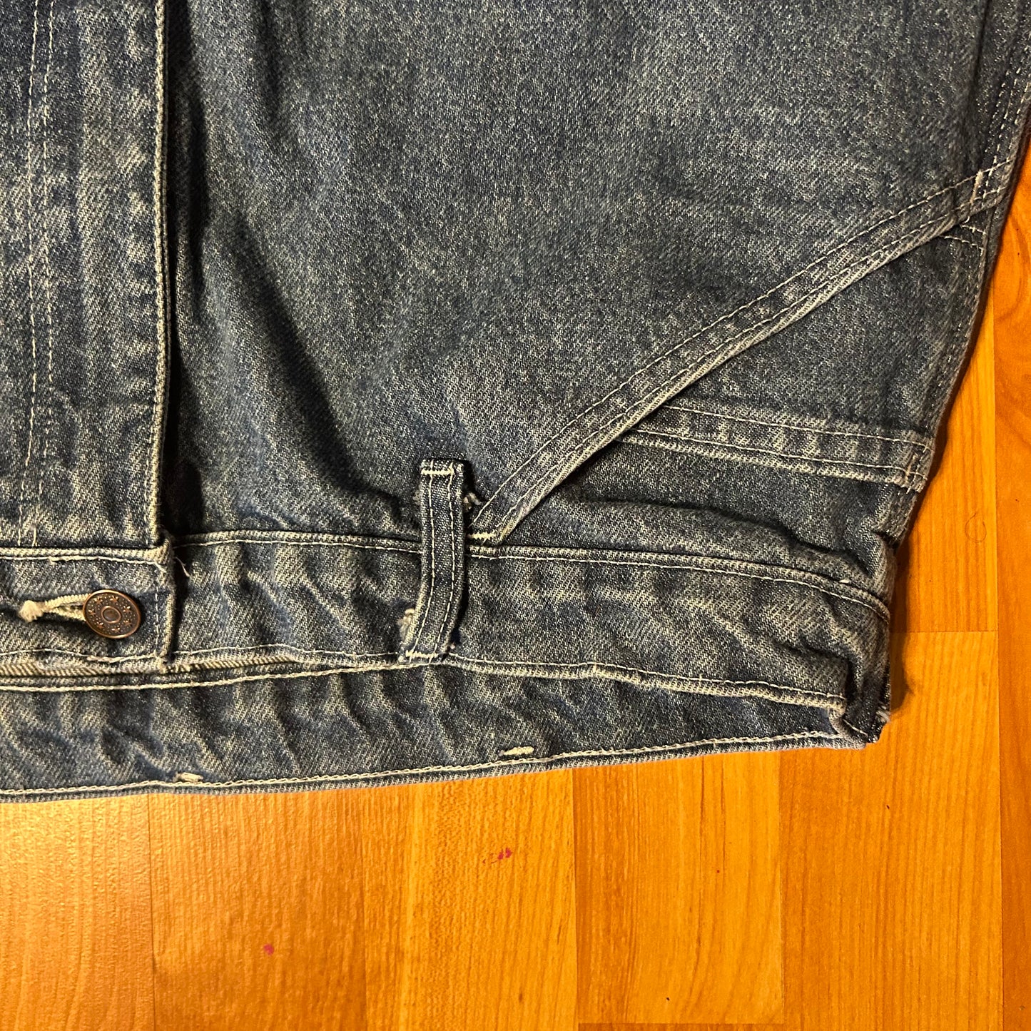 Union Line Union Made Carpenter Denim Blue Jeans - 34" x 30"