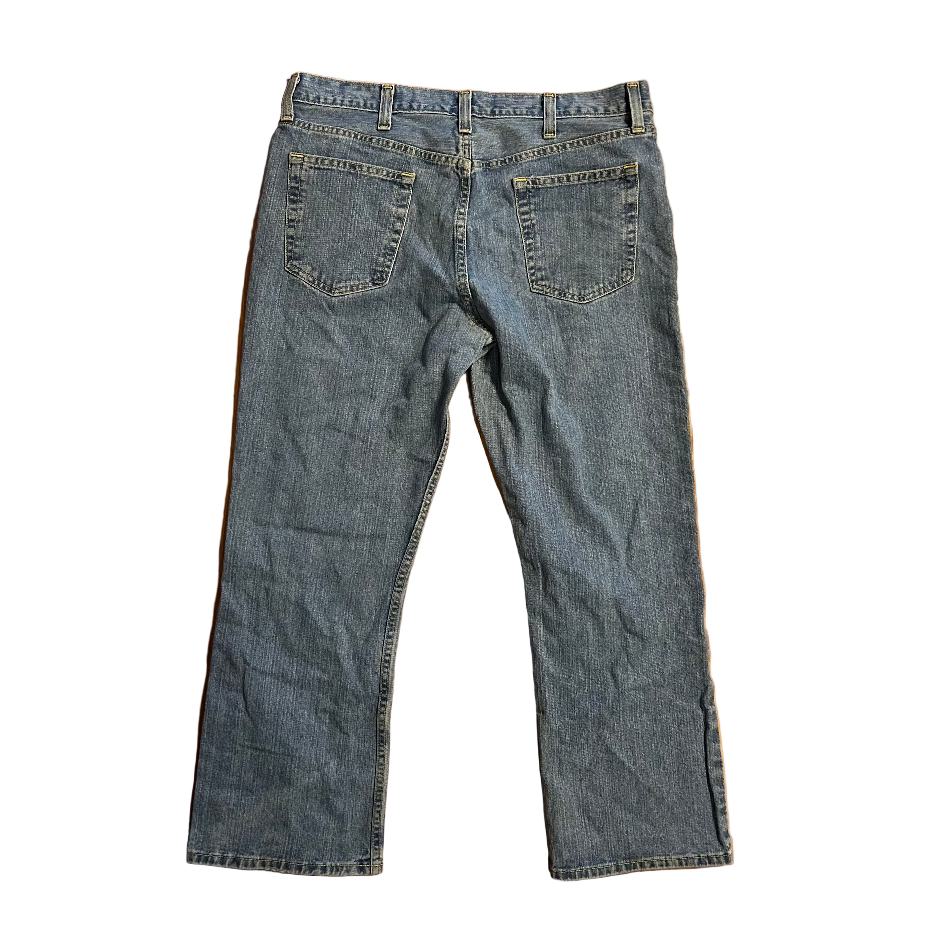 Route 66 Low Rise Boot Cut Light Wash Denim Blue Jeans