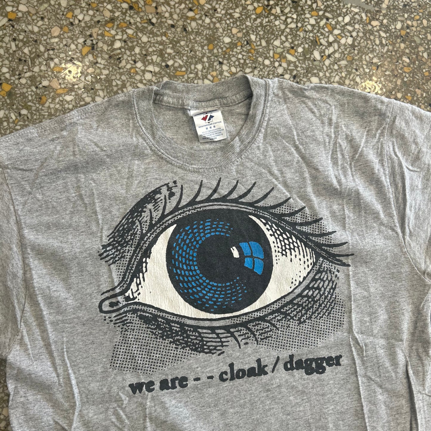 Grey Cloak Dagger Tshirt - Small - 19" x 26"