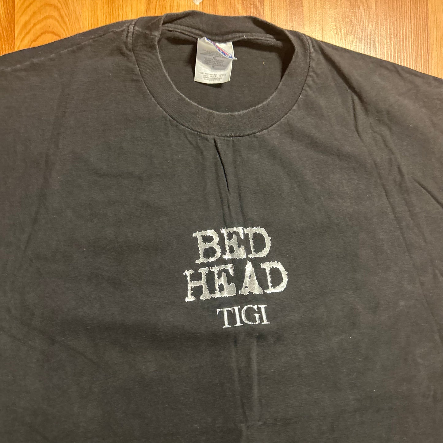 Bed Head Tigi Black Tshirt - Large - 23" x 30"