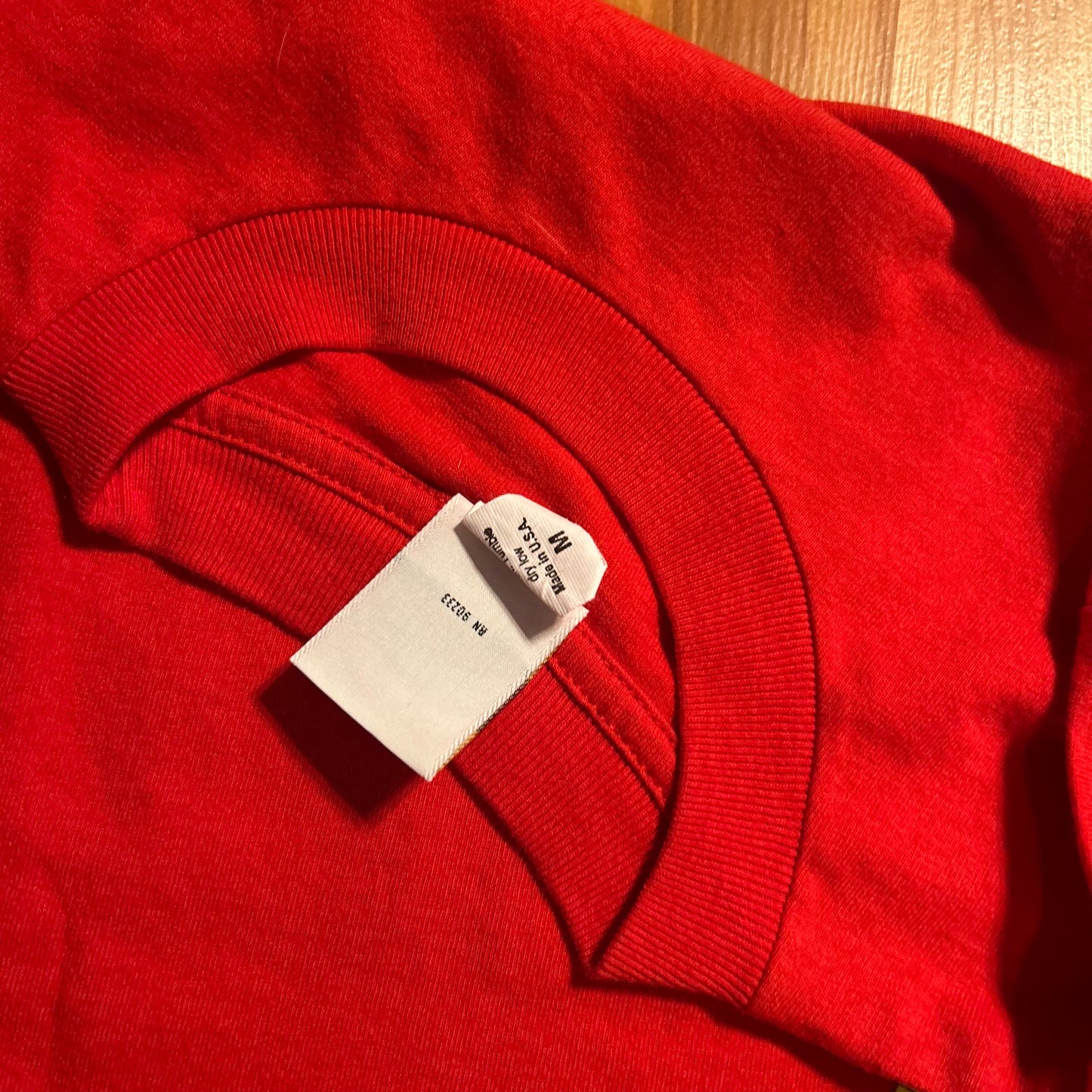 90’s To The Edge Prime Cut Tees How to Avoid a Ticket Red Tshirt - Small - 19.5" x 27.5"o
