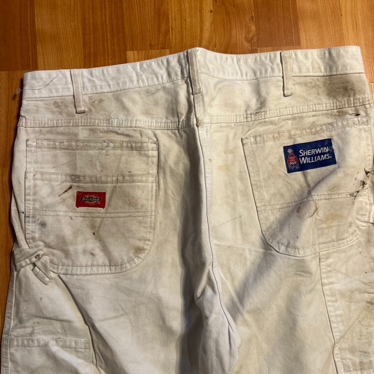 Dickies Sherwin Williams White Painter Carpenter Pants - 38" x 31"