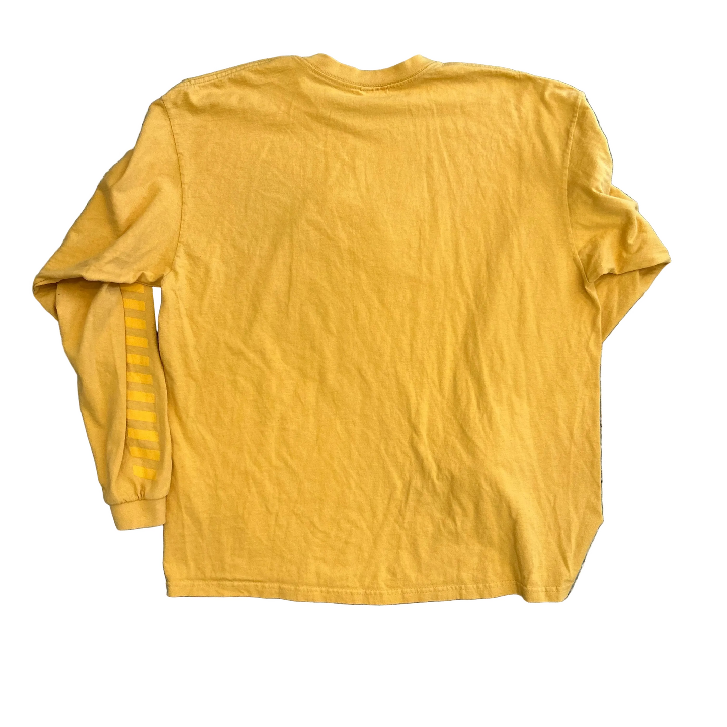 00’s Nike Yellow Longsleeve Shirt - XLarge - 25" x 30"