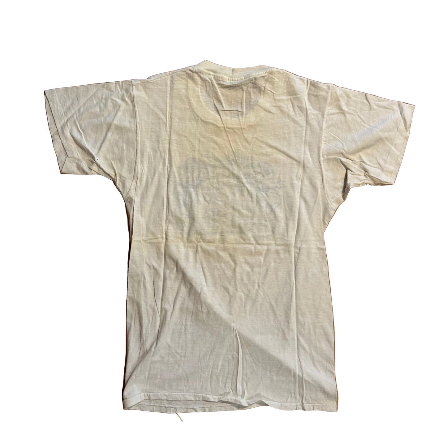 70’s St Thomas Boating Tourist White Tshirt - XSmall - 17" x 27"