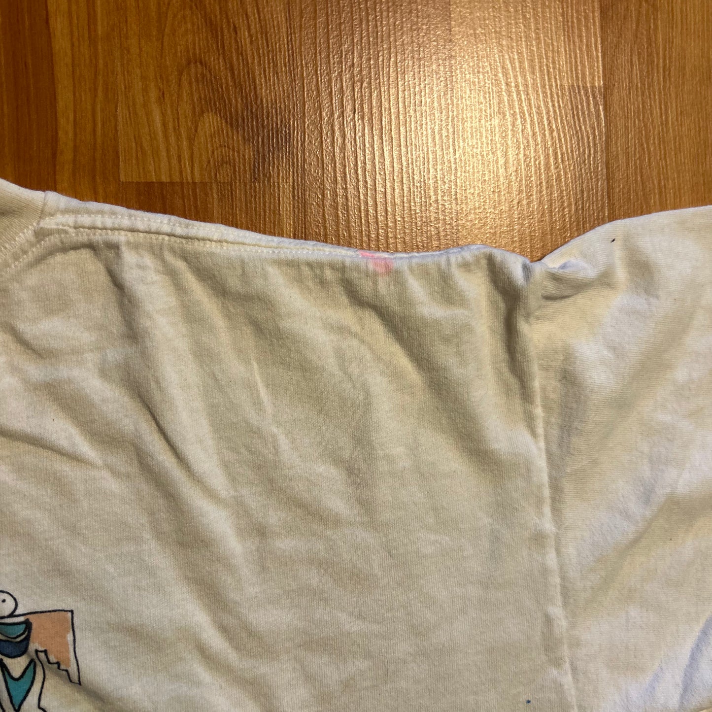 90's Cyrk Inc Kokopelli Cactus Southwestern Art White Tshirt - XLarge - 25.5" x 29.5"