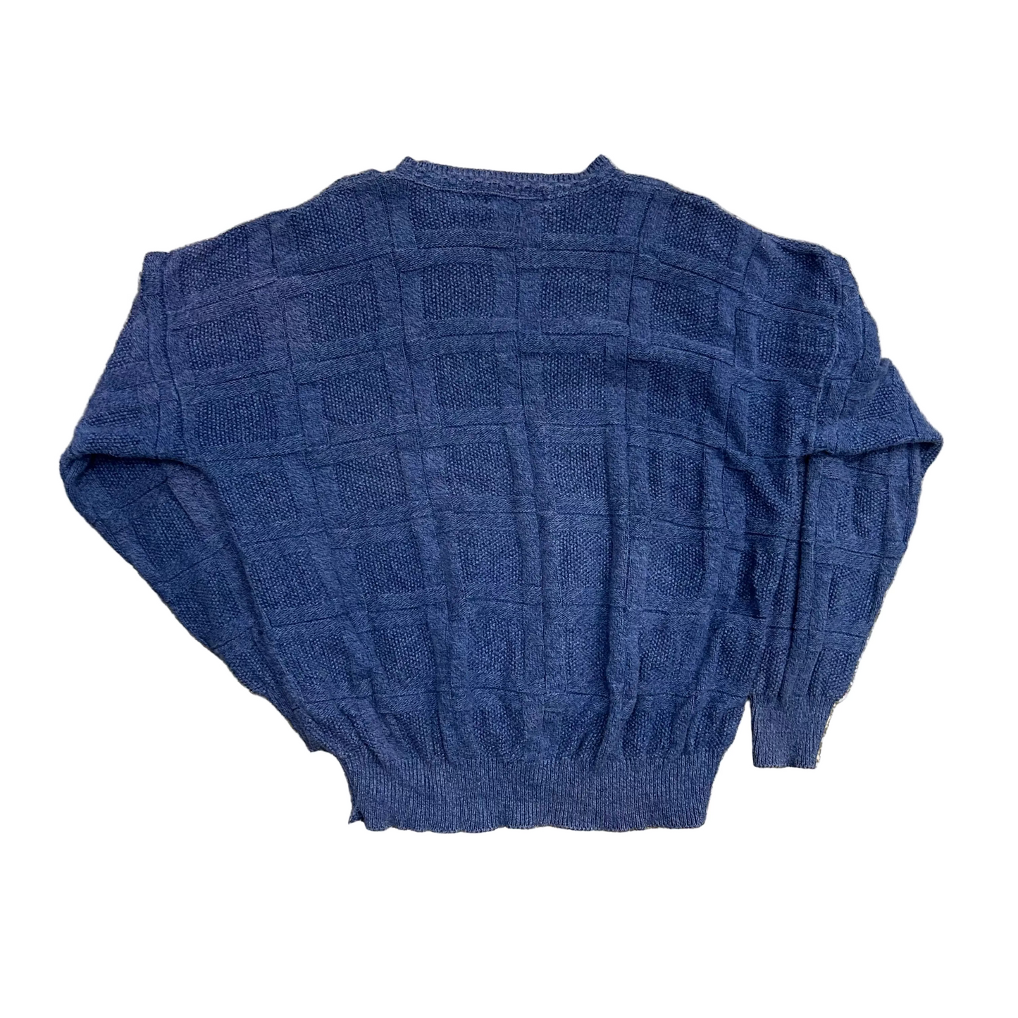 90’s United States Sweaters Blue Sweater - XLarge - 24" x 29"