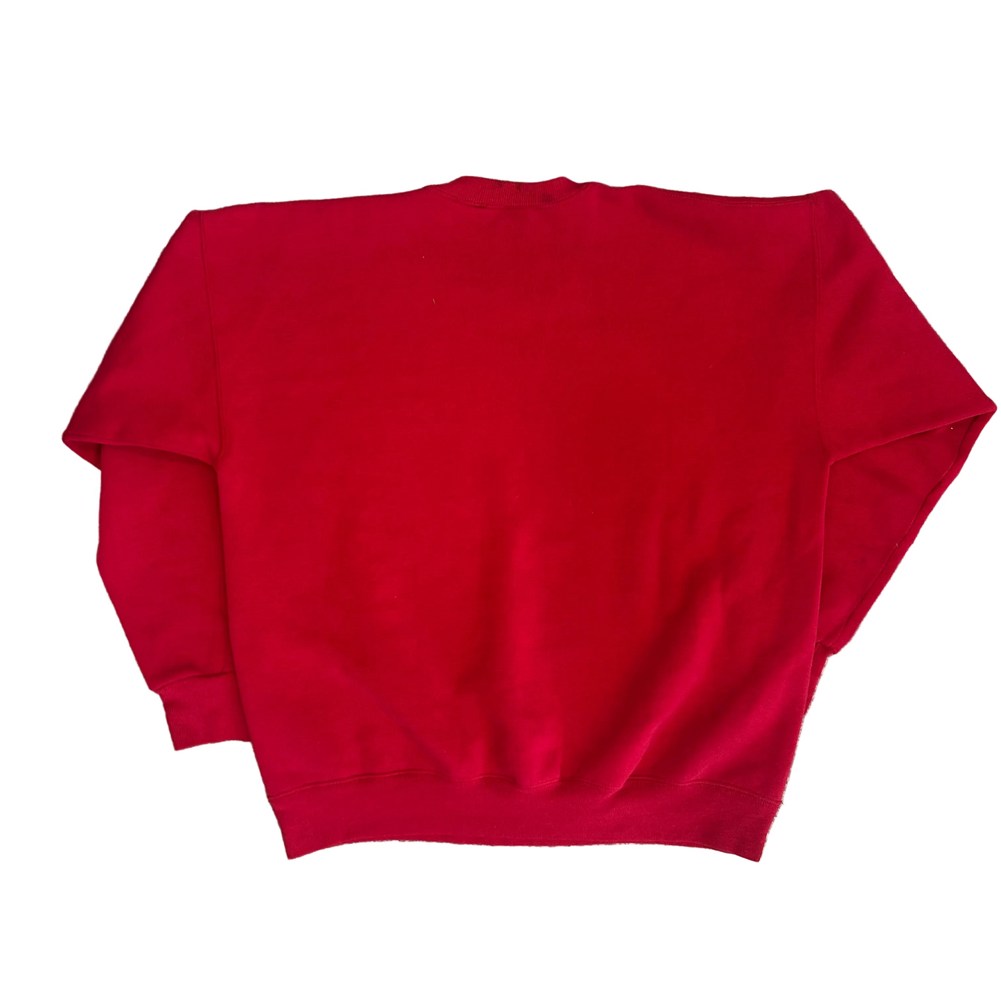 90’s PS Red Blank Crewneck Sweatshirt - XLarge - 24" x 26"