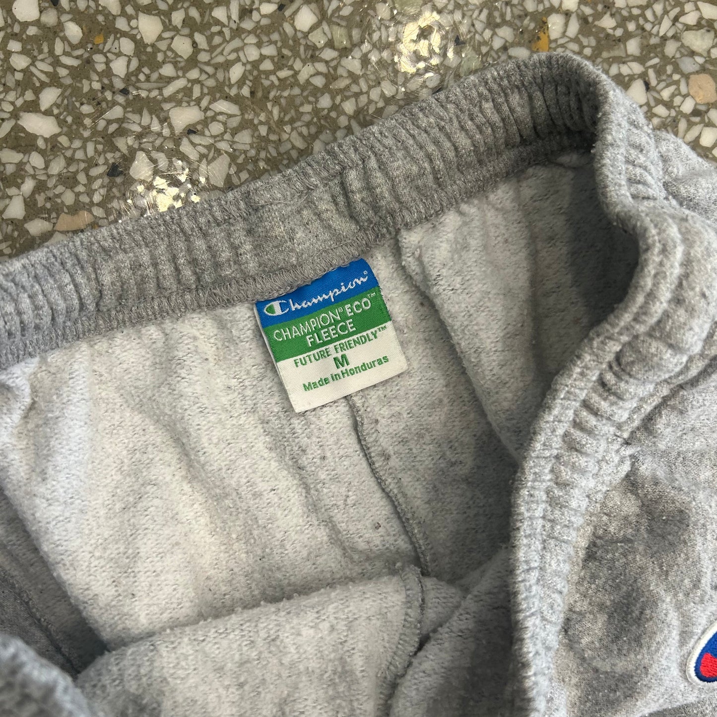 Champion Eco Fleece Purdue University Grey Jogger Sweatpants - Tagged Medium - 26" x 29"