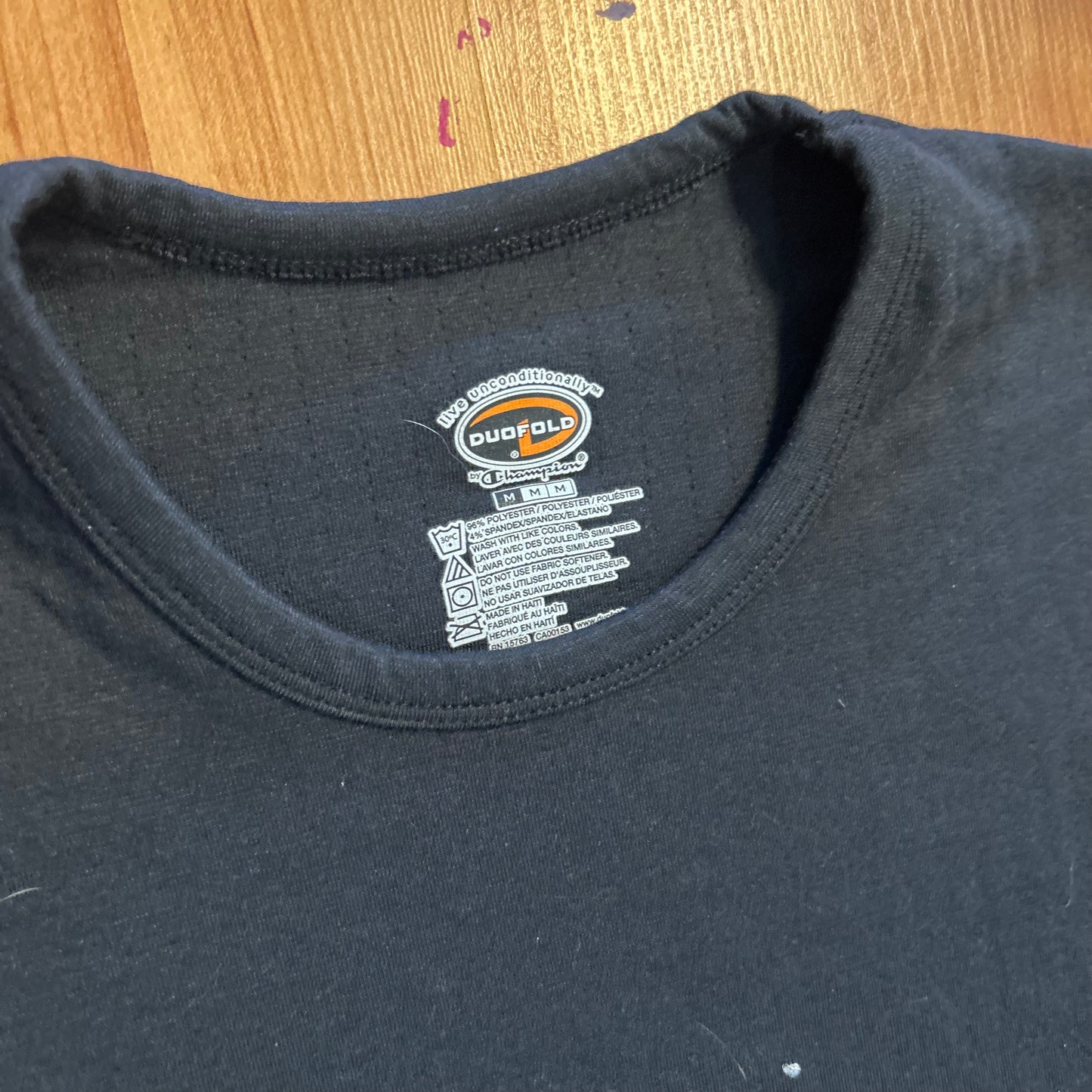 Phuck Ice Black Champion Thermal Longsleeve Shirt - 17" x 25" - XSmall Stretchy