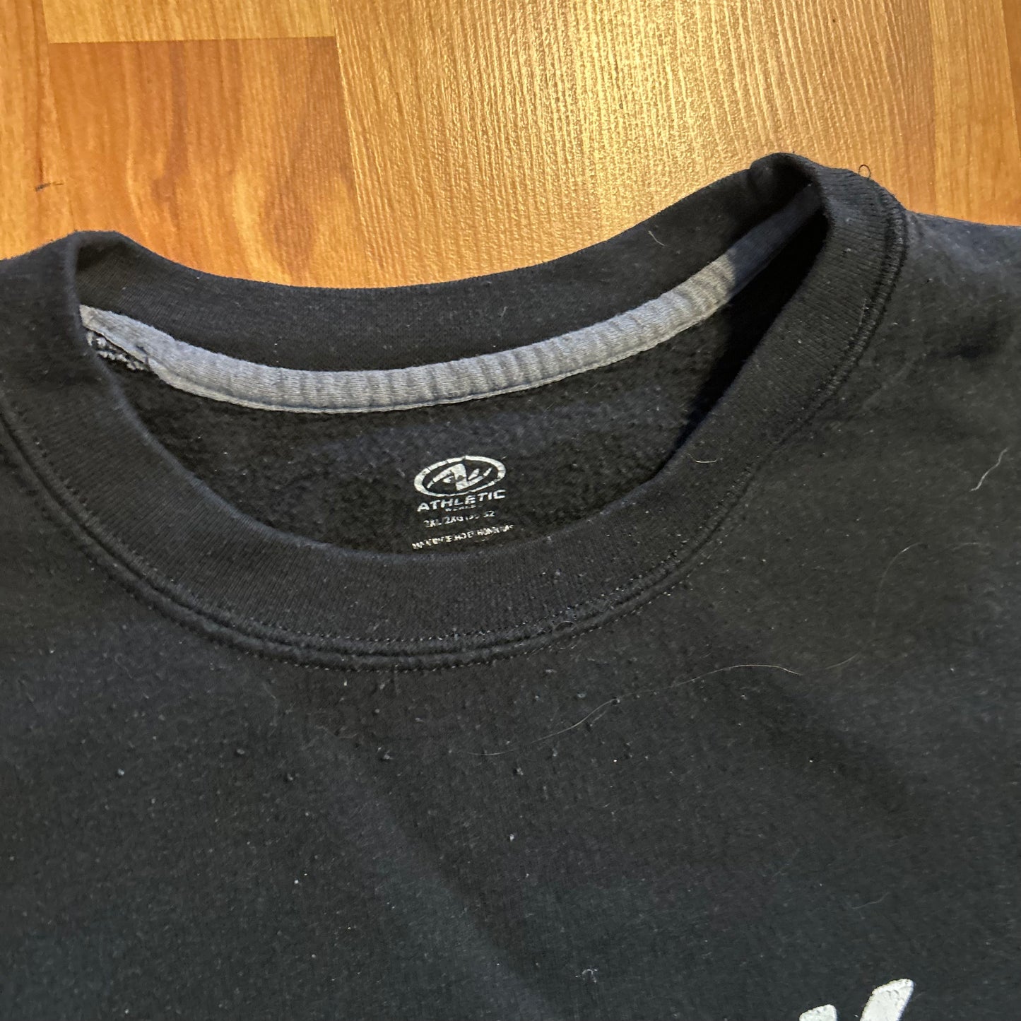 Phuck Ice Black Athletic Crewneck Sweatshirt - 27" x 27" - Boxy XLarge