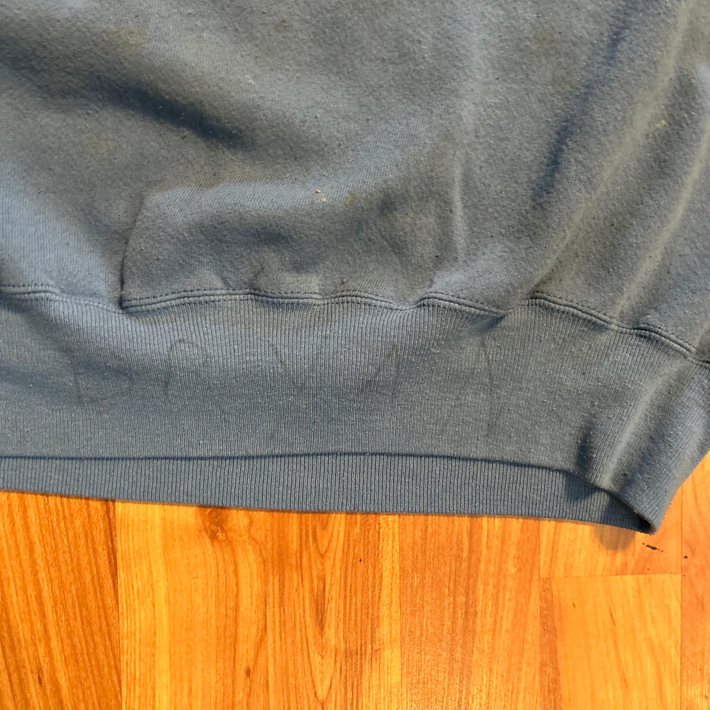 Phuck Ice Blue Crewneck Sweatshirt - 25" x 26" - Boxy XLarge