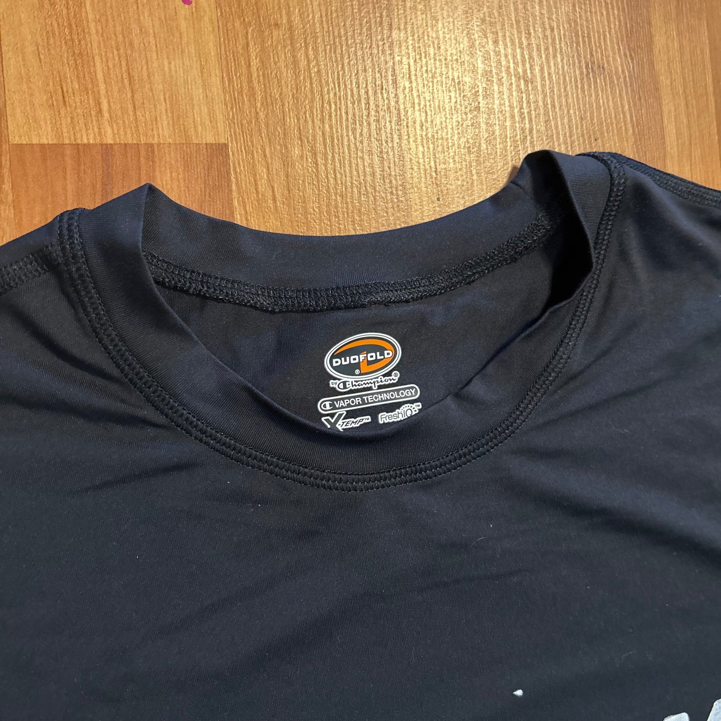 Phuck Ice Black Champion Thermal Longsleeve Shirt - 17" x 27" - Stretchy XSmall