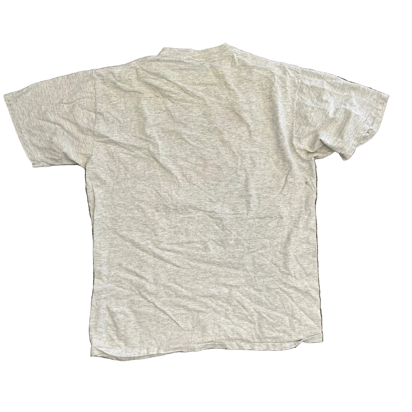 90’s Allsport Yager University Grey Cotton Tshirt - XLarge - 24" x 31.5"