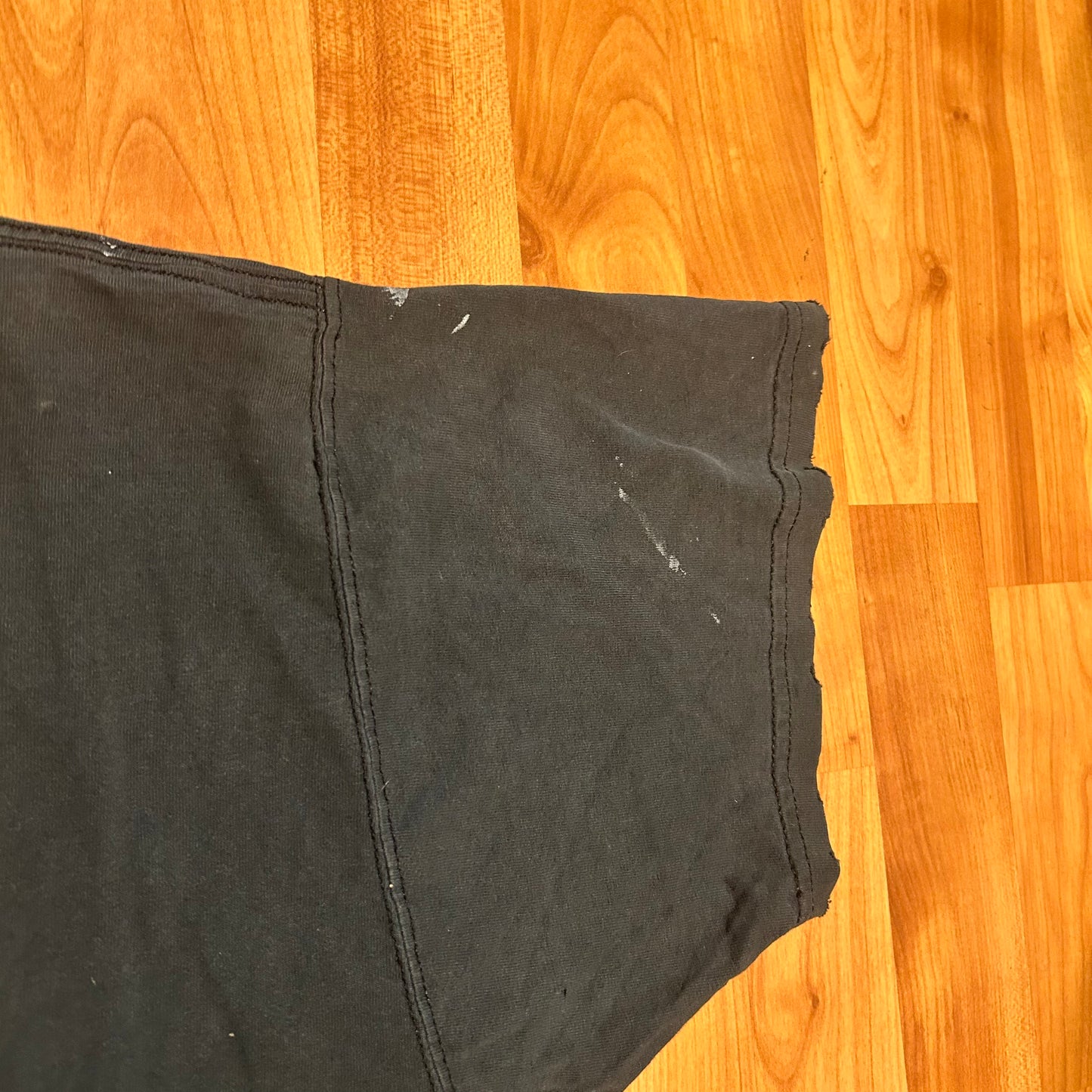 FOTL Lofteez Easy Riders Dallas Motorcycle Distressed Painter Black Grey Cotton Tshirt - XLarge - 25" x 29.5"