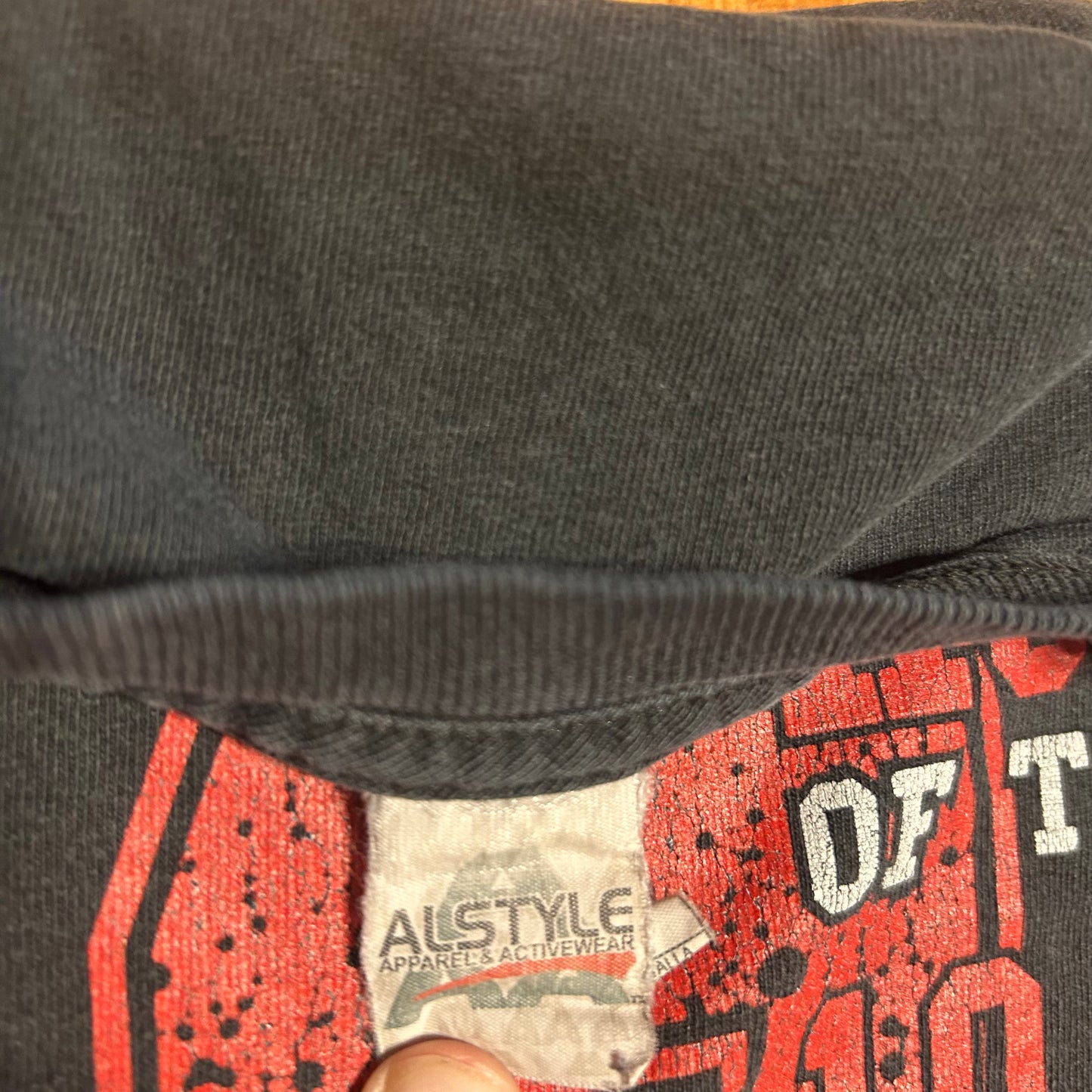 Alstyle Activewear and Apparel Michael Jordan MJ Bulls NBA Basketball Accolades Black Cotton Tshirt - Medium - 21.5" x 28"