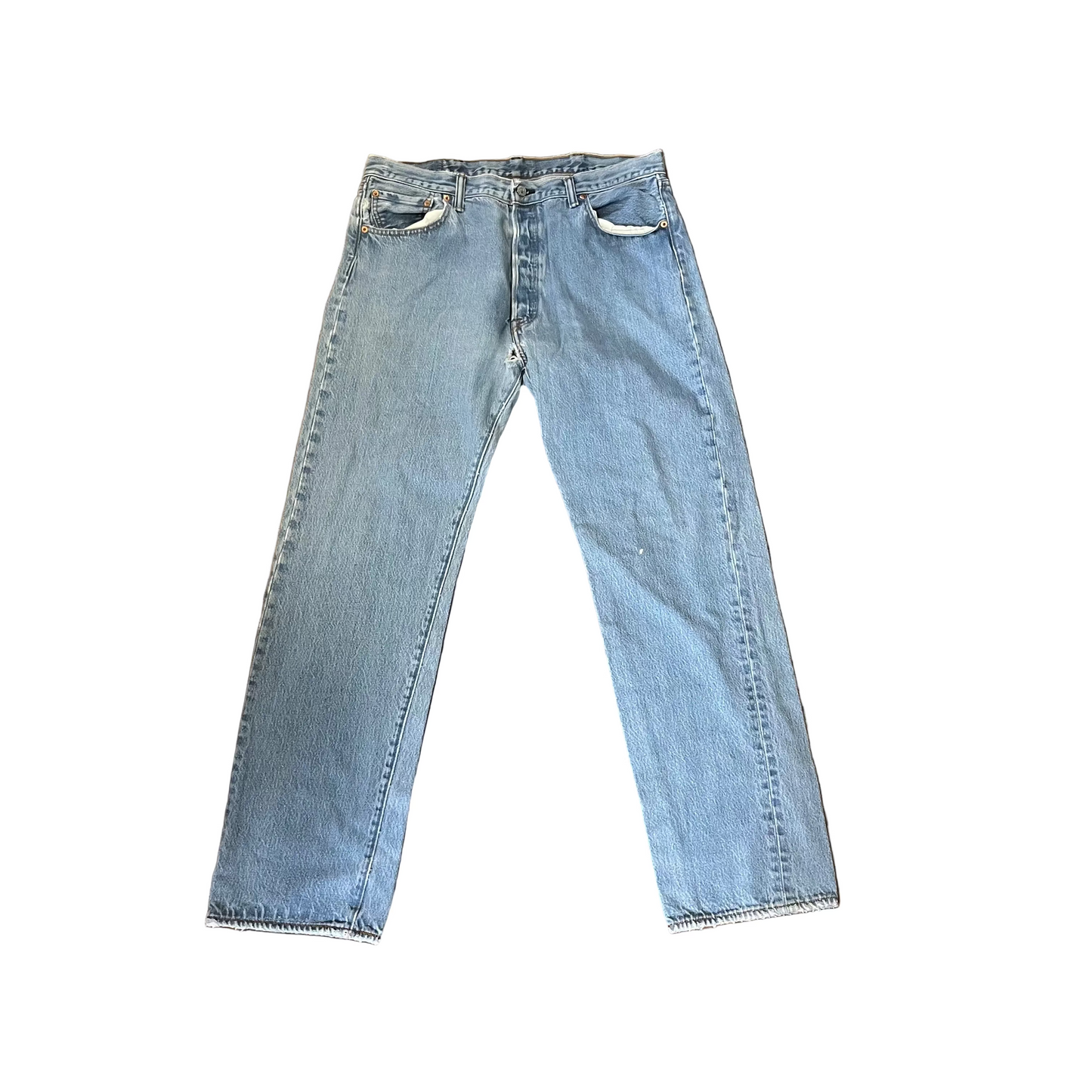 Levis 501 Denim Blue Jeans - 34" x 32"