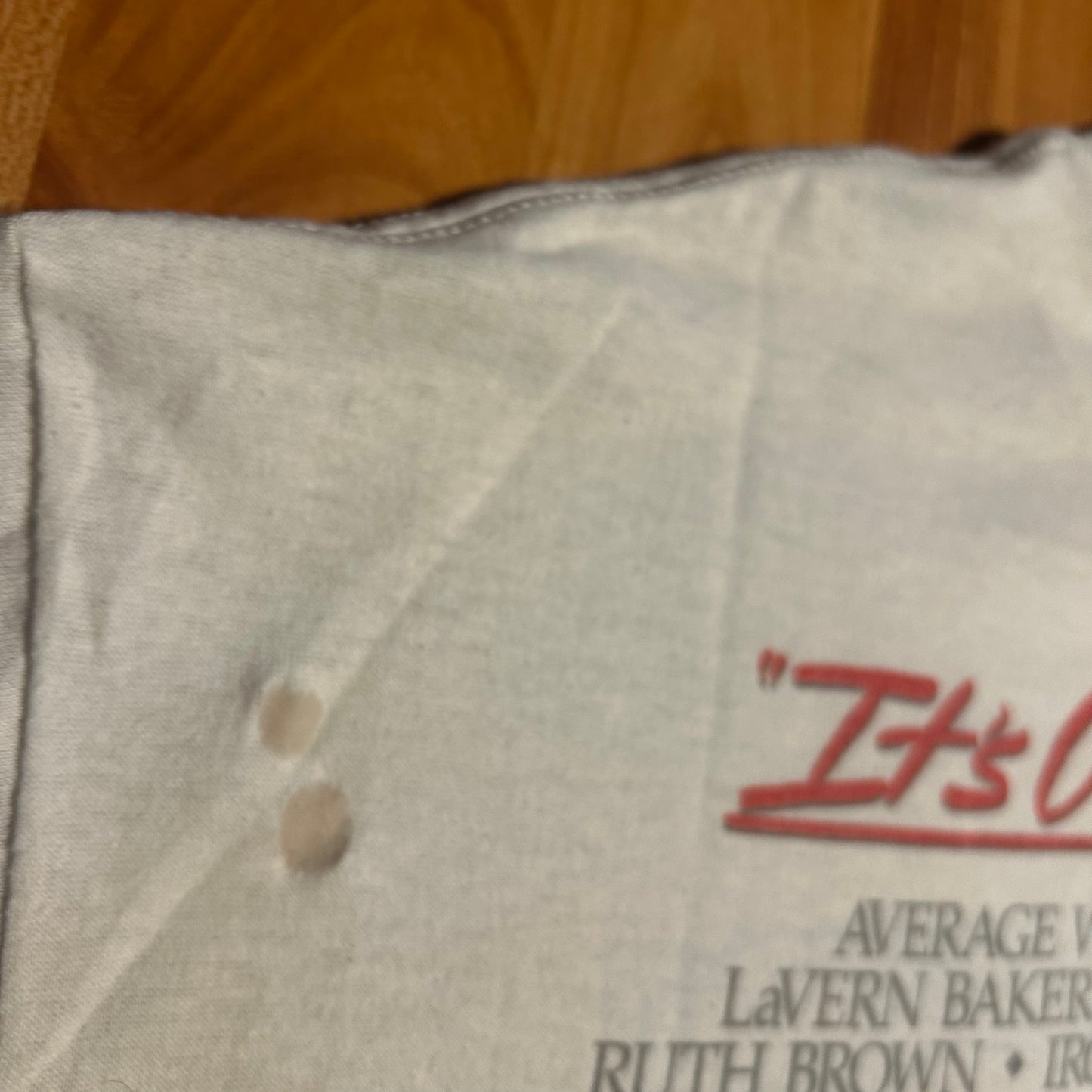 80's America's Finest Atlantic Records 40th Anniversary Music Band 1988 Rock N Roll Coca Cola White 50/50 Cotton Polyester Tshirt - Medium21" x 26.5"