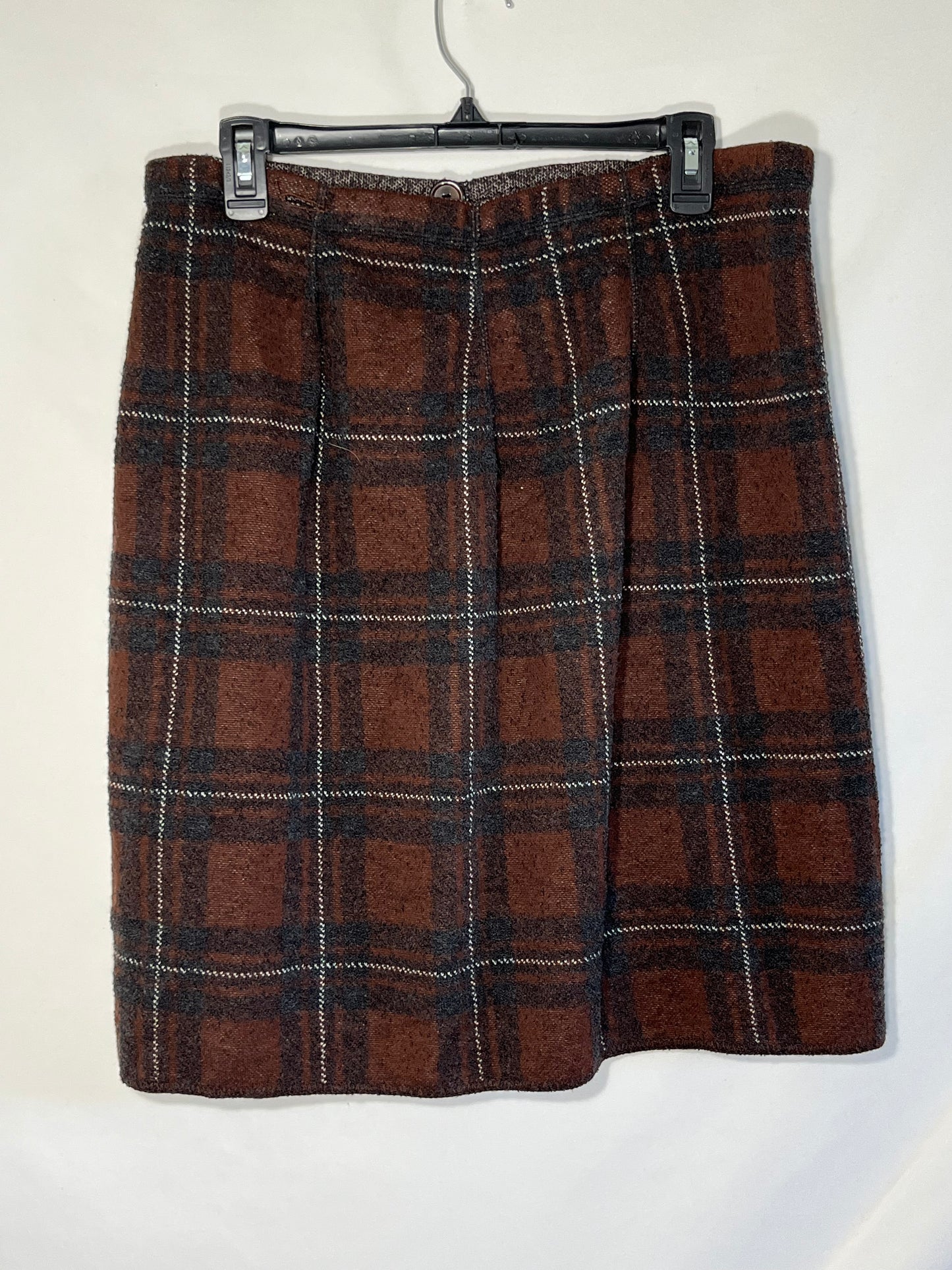80's Plaid Skirt - 33” x 23.5”