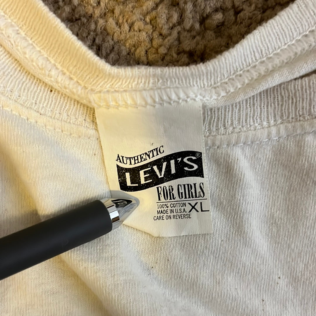 90's Levis Baby Tshirt - Small - 19” x 22”