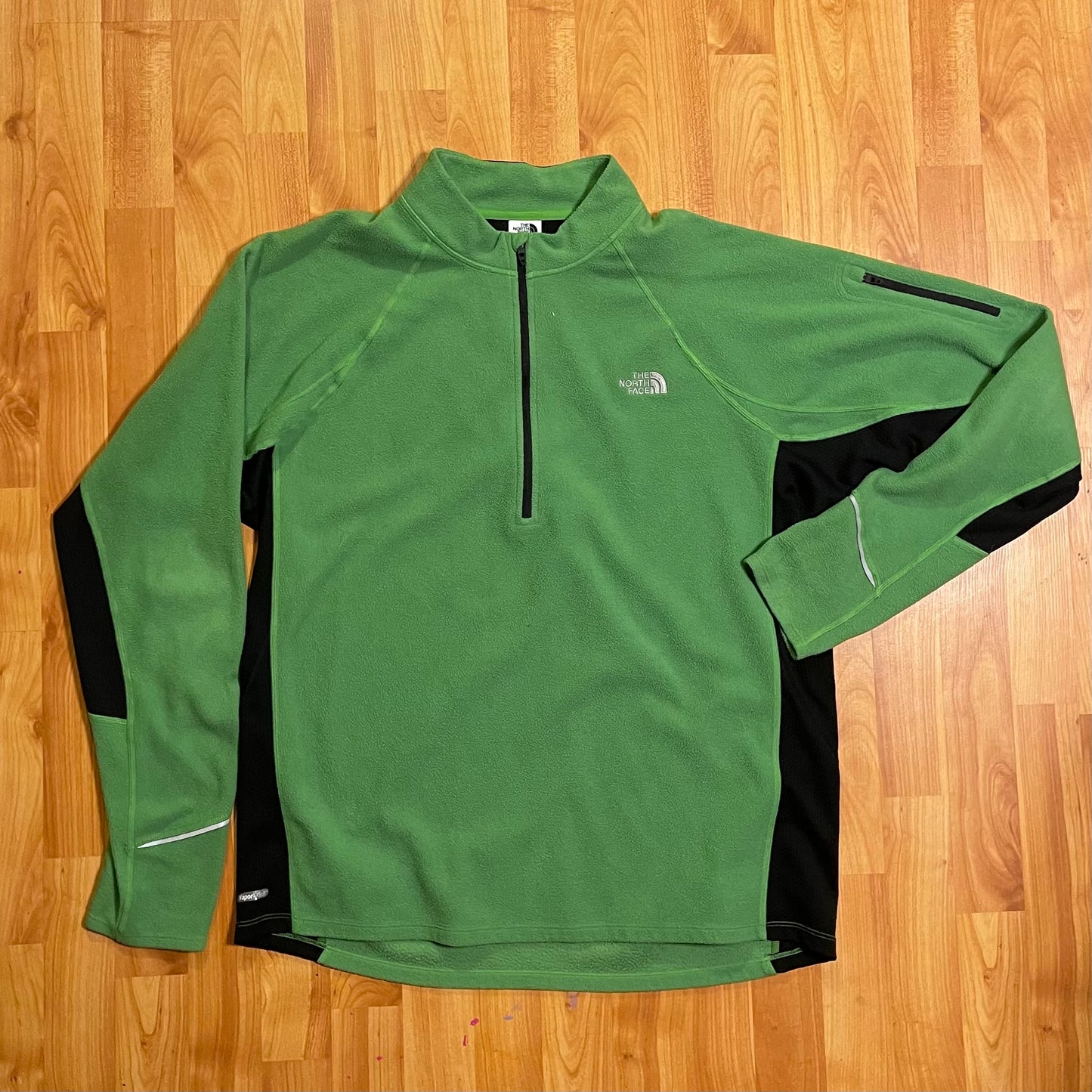 North face fleece zip up fits M