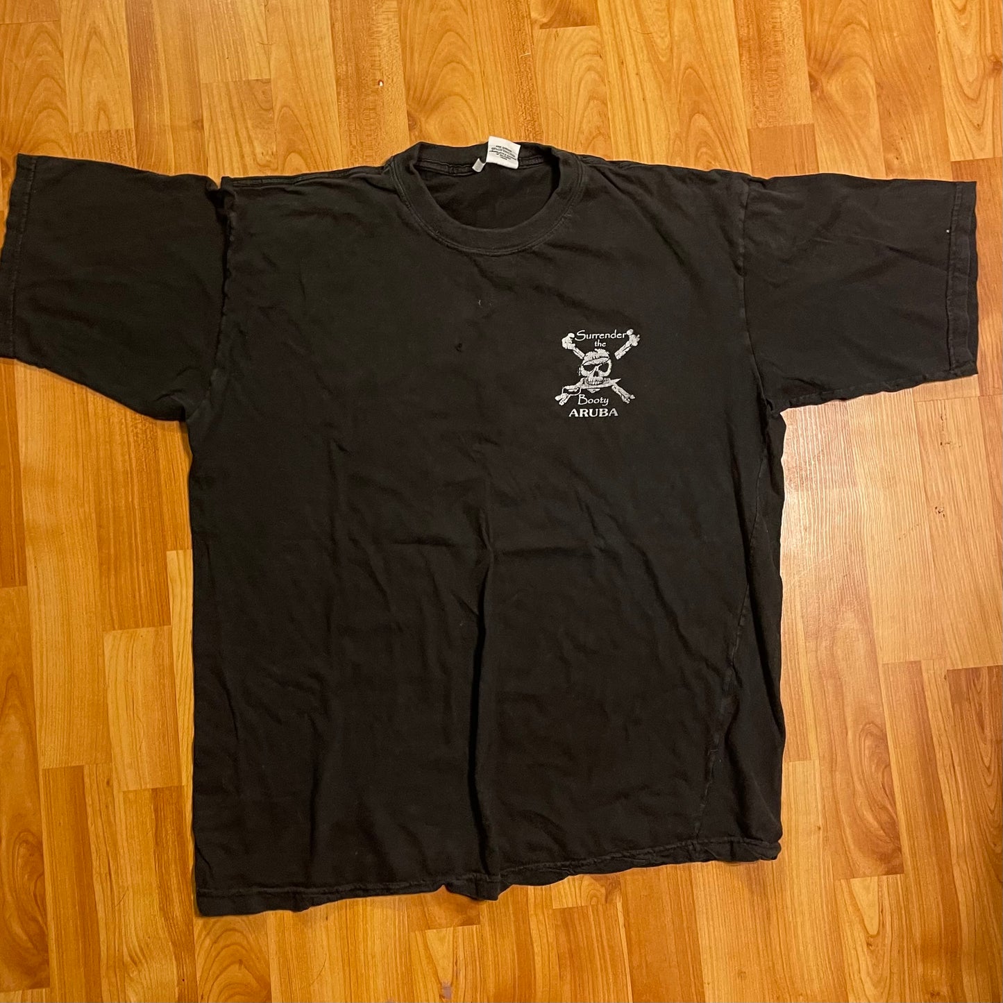 Surrender the Booty T-shirt fits like L