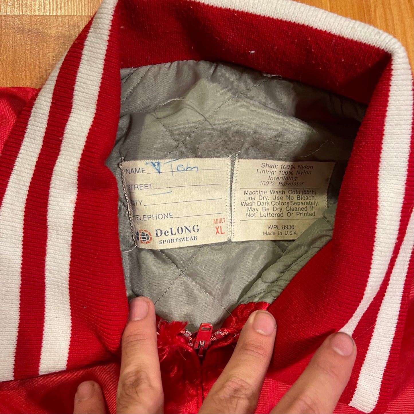 1980s Made in USA Varsity Jacket - 24" x 28"