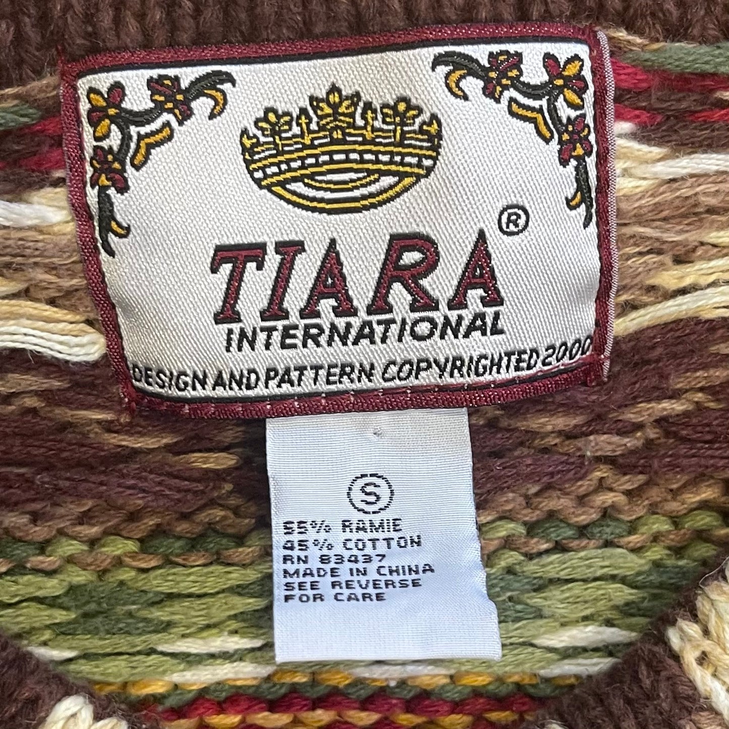Autumn Tiara Sweater - S