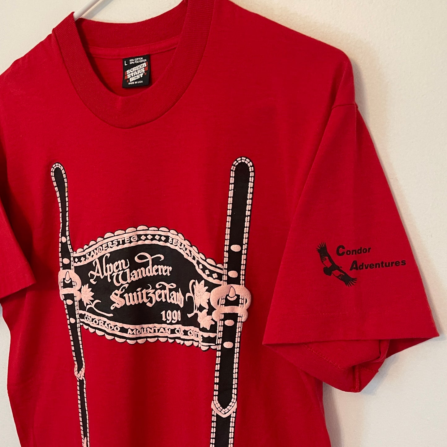 Camiseta de Suiza de los años 90 - L