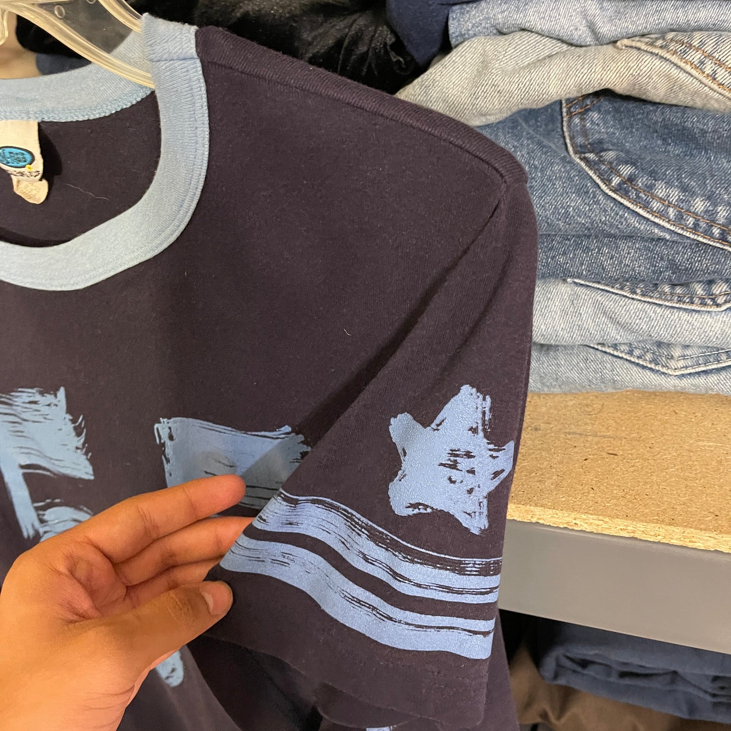 Camiseta de jersey de la década de 1990 - 25" x 27"