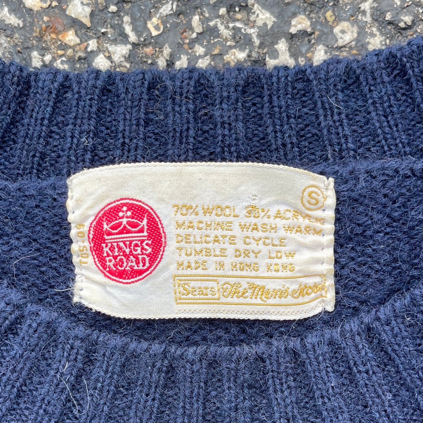 1970's Sears Wool & acrylic Sweater - S