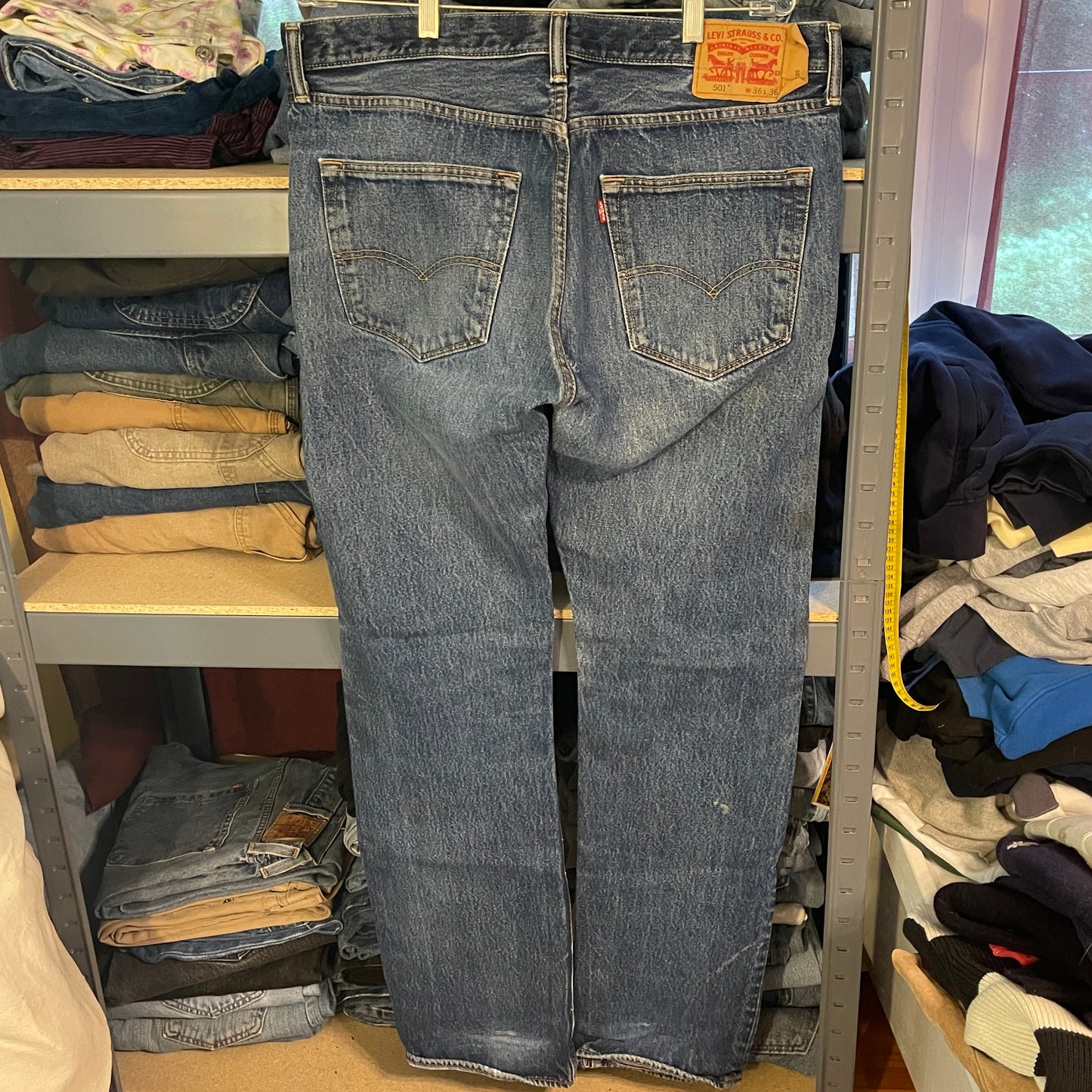 Levi 501 36" x 34.5"