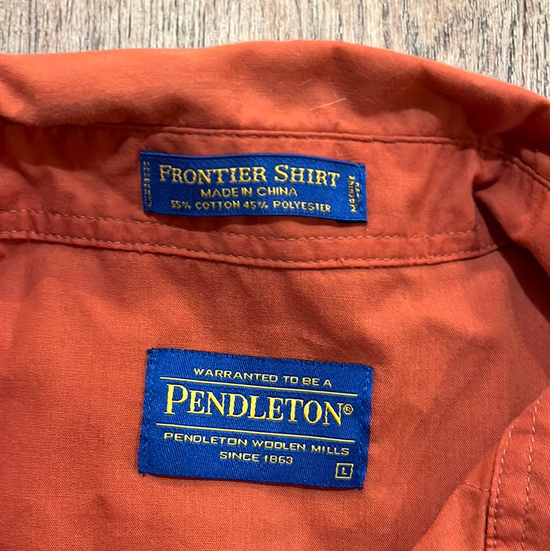 Pendleton Pearl Snap Shirt - Xlarge - 24” x 31”