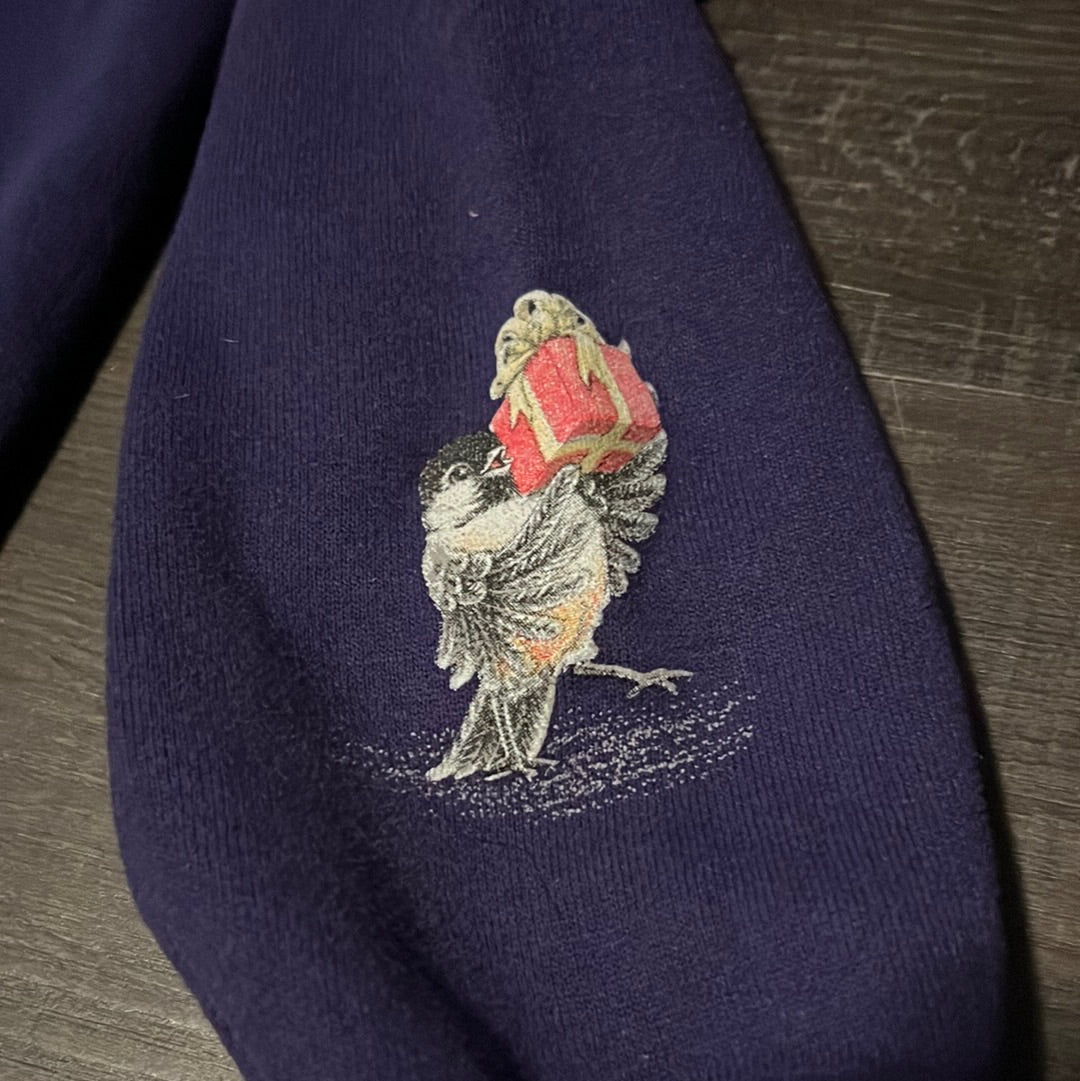 Winter Bird Crewneck - 21” x 24”