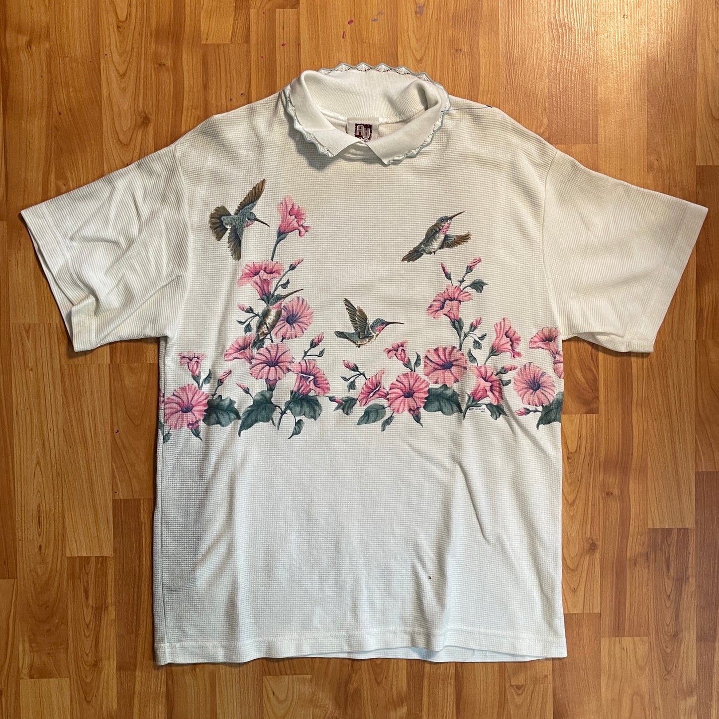 90s Art Unlimited Colibrí AOP Polo -21" x 28"