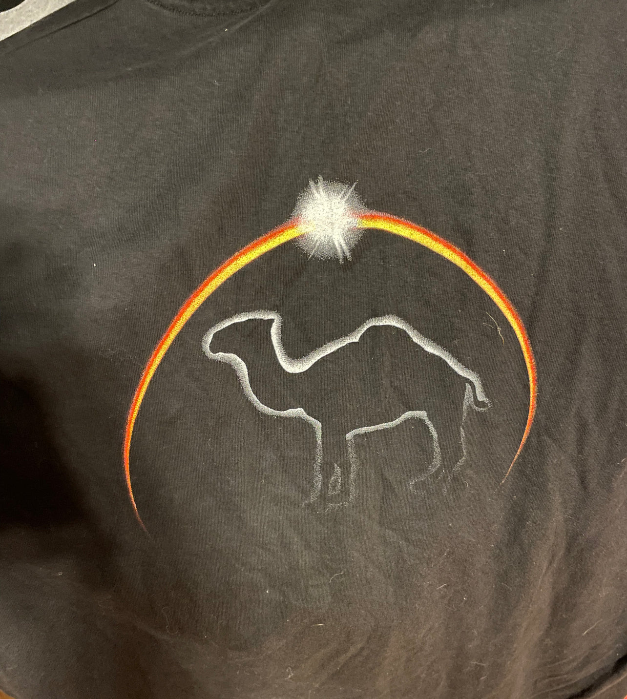 Camiseta con corte de camello de los años 00 - M 20" x 30"